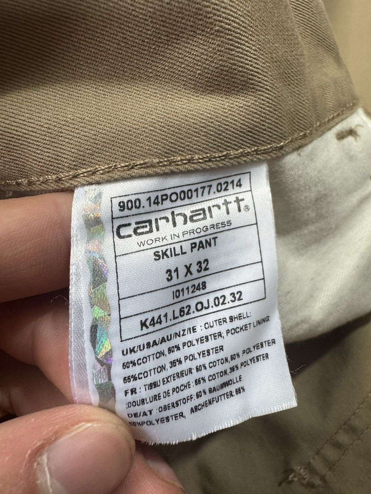 Carhartt Carhartt Skill Pant Pants 31x32 Size US 31 - 12 Thumbnail