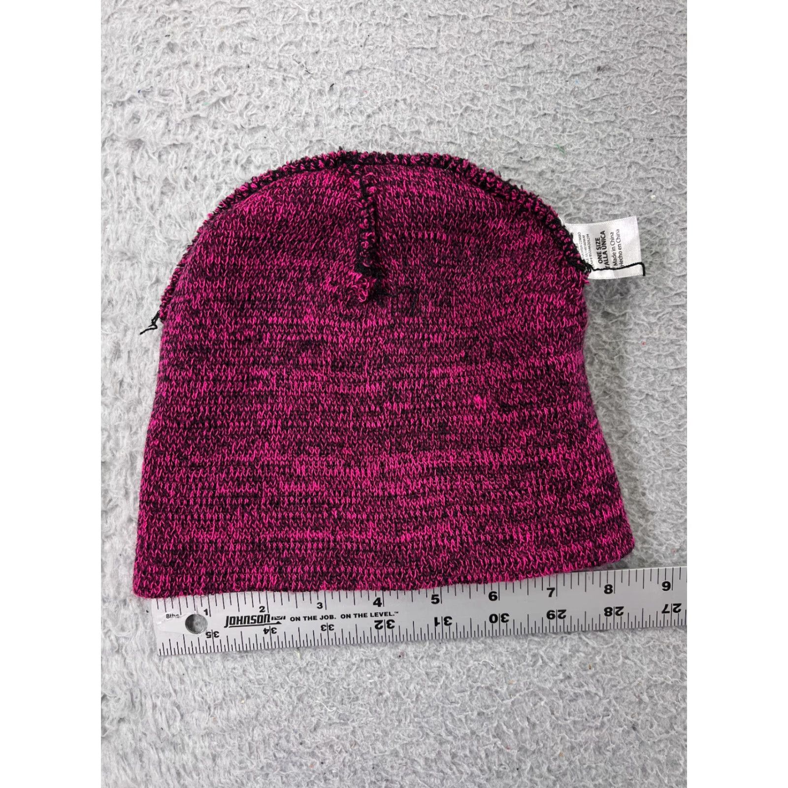Walmart Walmart Beanie Womens One Size Purple Knit Acrylic Ski Activewear Size ONE SIZE - 3 Thumbnail