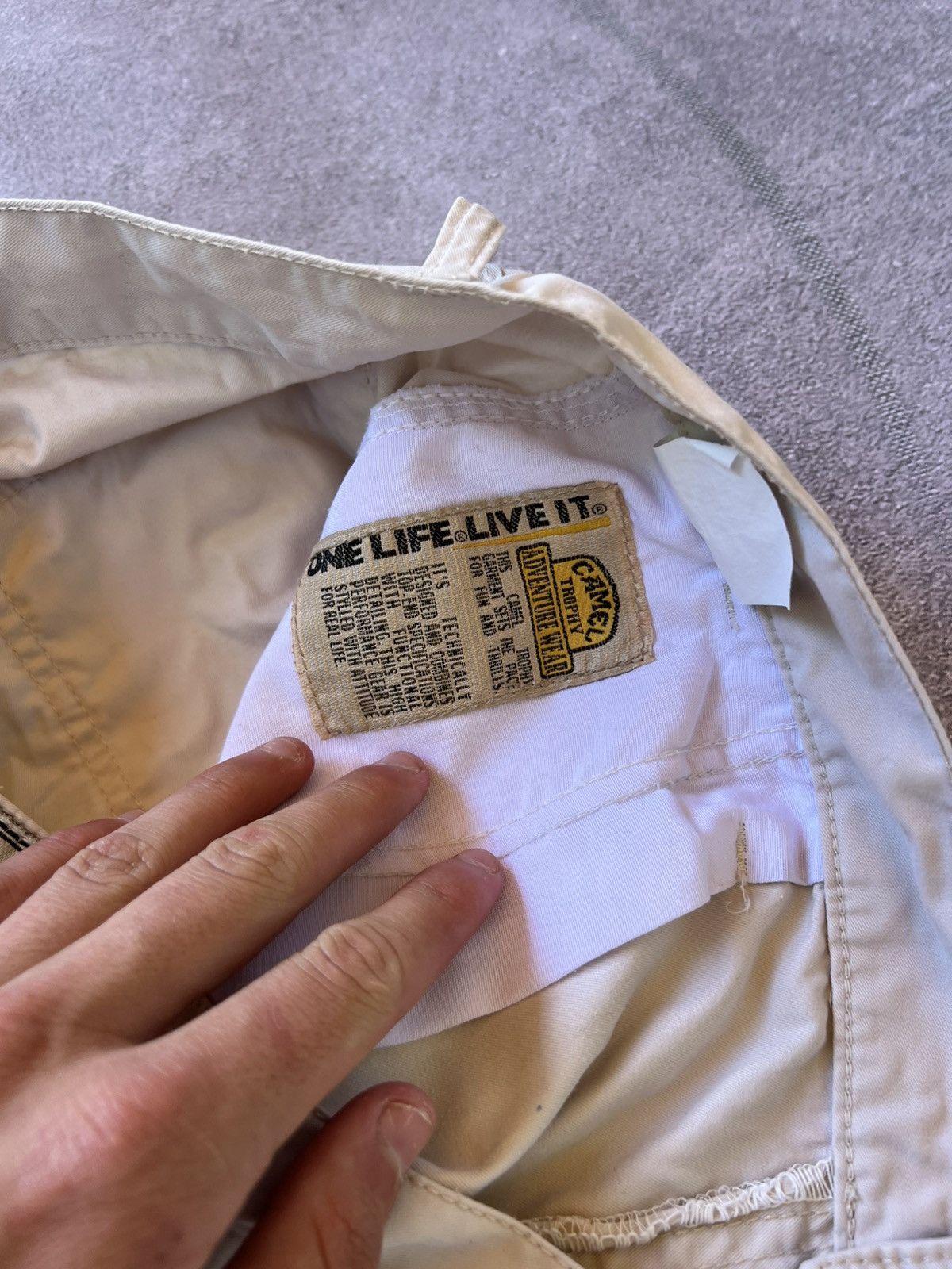 Carhartt 🤍Vintage Camel Active Japanese Brand y2k hype rare style Size US 32 / EU 48 - 5 Thumbnail