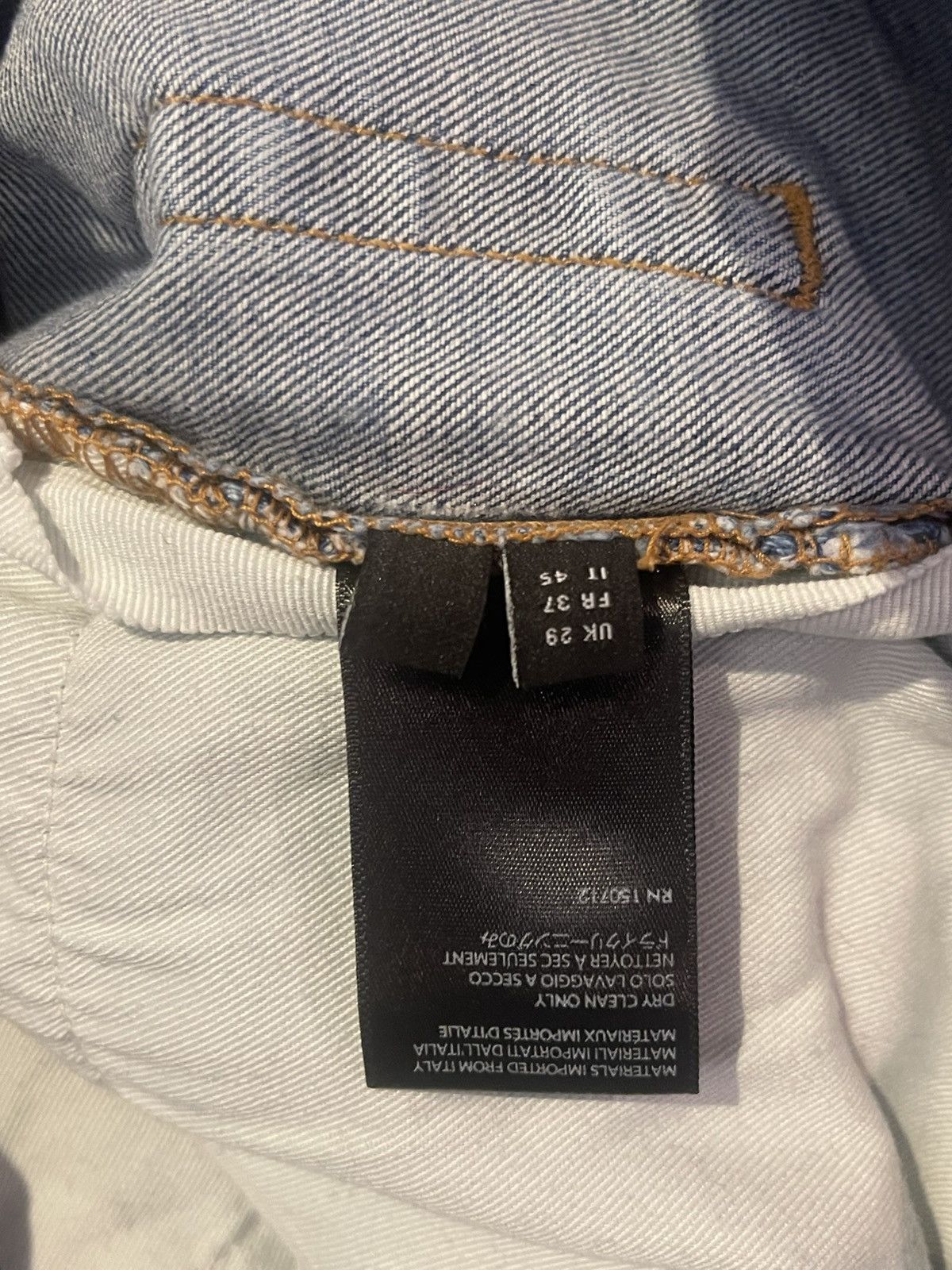 Amiri Amiri MX1 blue painter jeans Size US 29 - 8 Thumbnail
