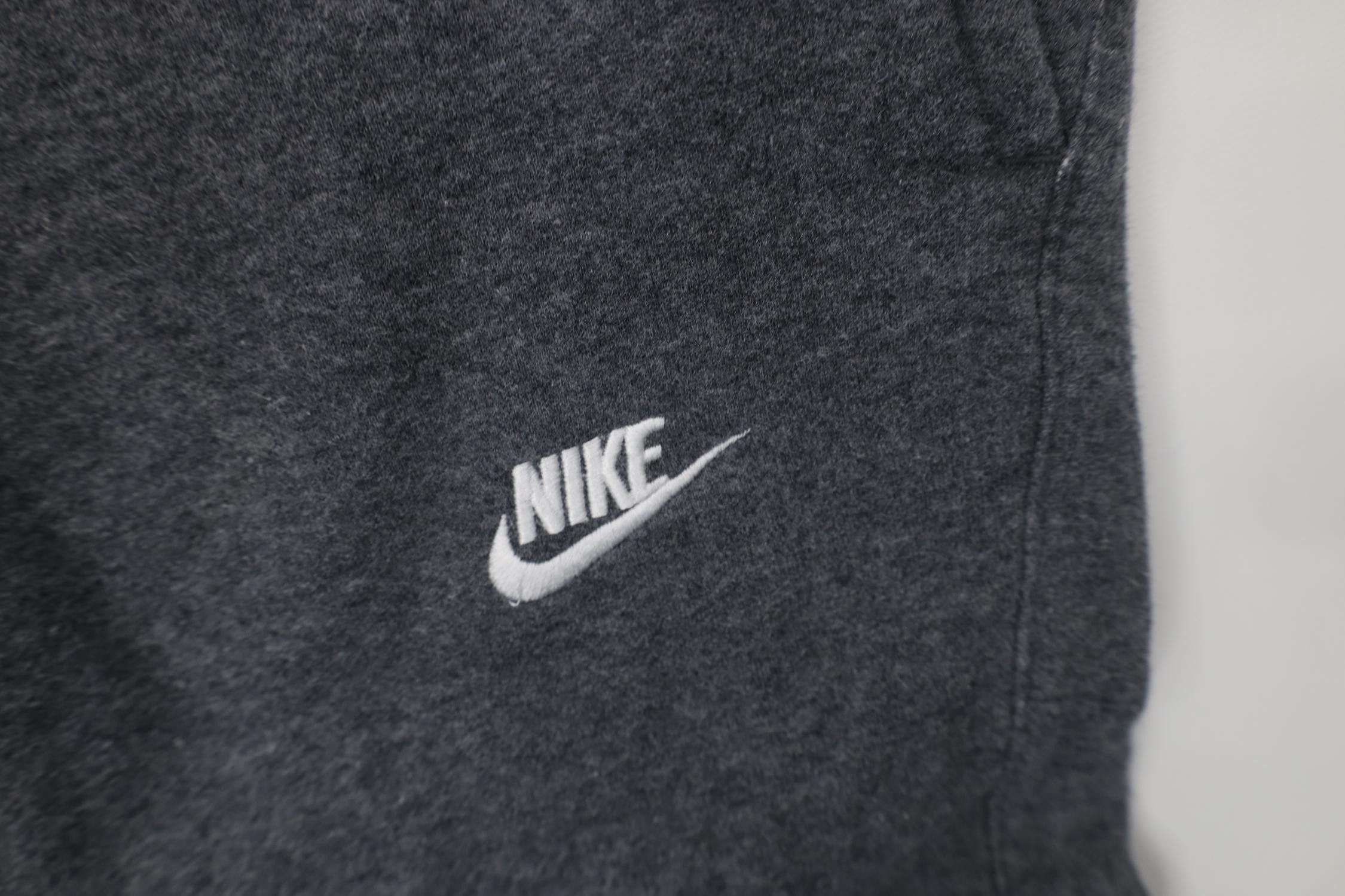 Nike Vintage Y2K Nike Scott Mini Swoosh Wide Leg Sweatpants Gray Size US 38 / EU 54 - 6 Thumbnail