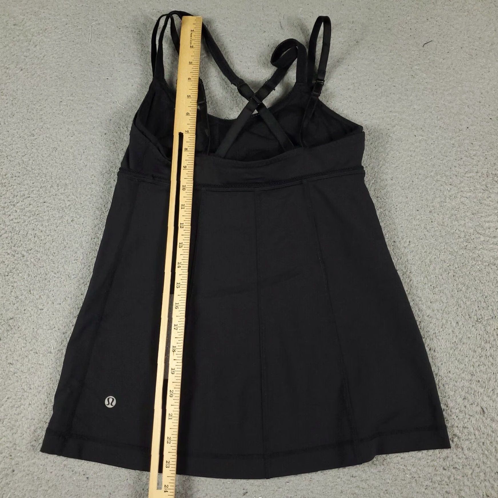 Lululemon Lululemon Tank Top Womens Black Double Strap Racerback Pullover Active Size M / US 6-8 / IT 42-44 - 3 Thumbnail