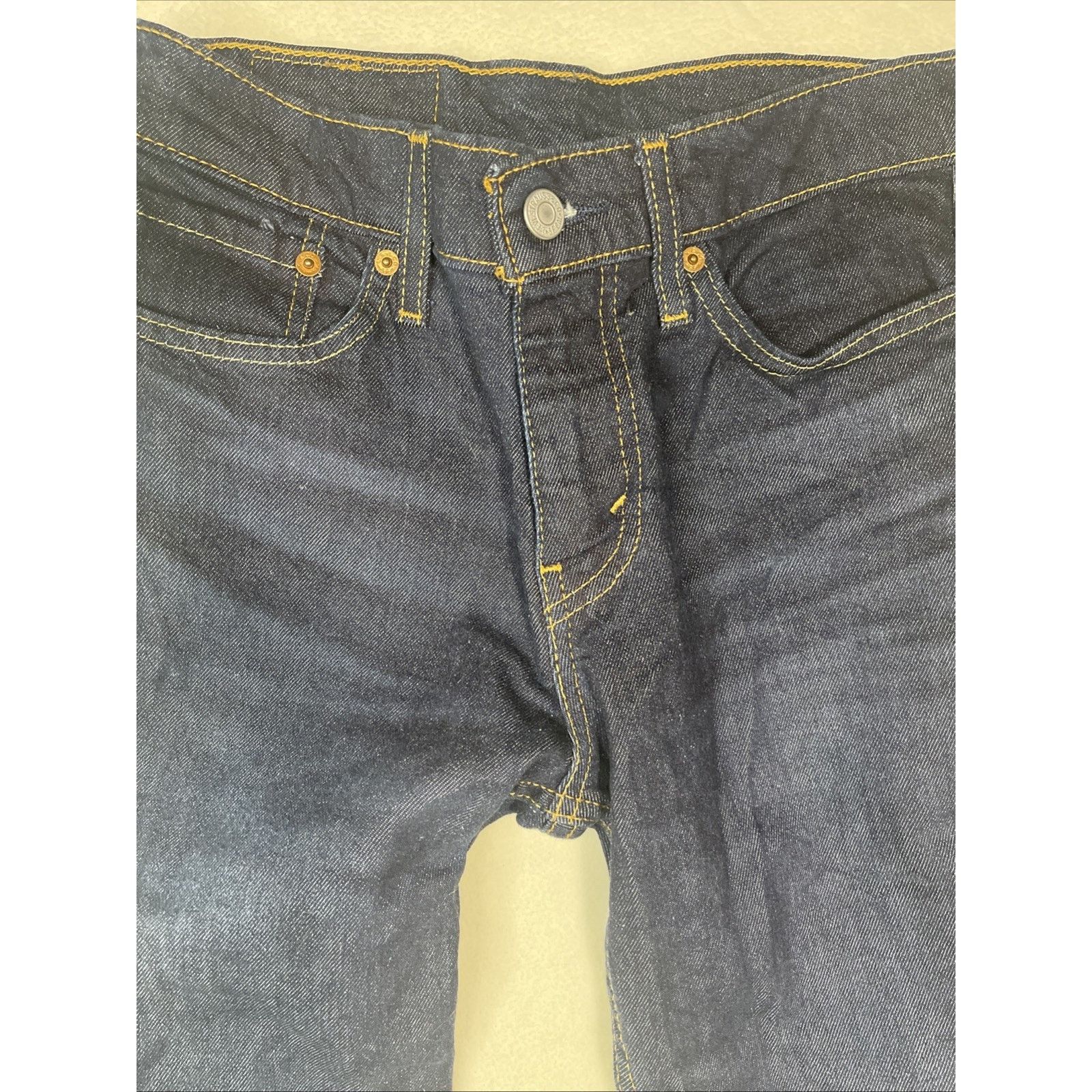 Levi's Levis 511 Men’s 28 X 30 Jeans Slim Stretch Dark Blue Denim Size US 28 / EU 44 - 3 Thumbnail