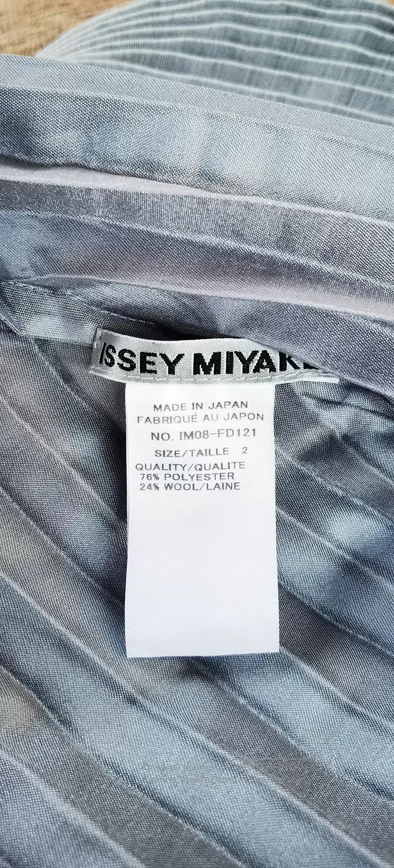 Issey Miyake Issey Miyake Main Line Gray Coat Size M / US 6-8 / IT 42-44 - 4 Thumbnail