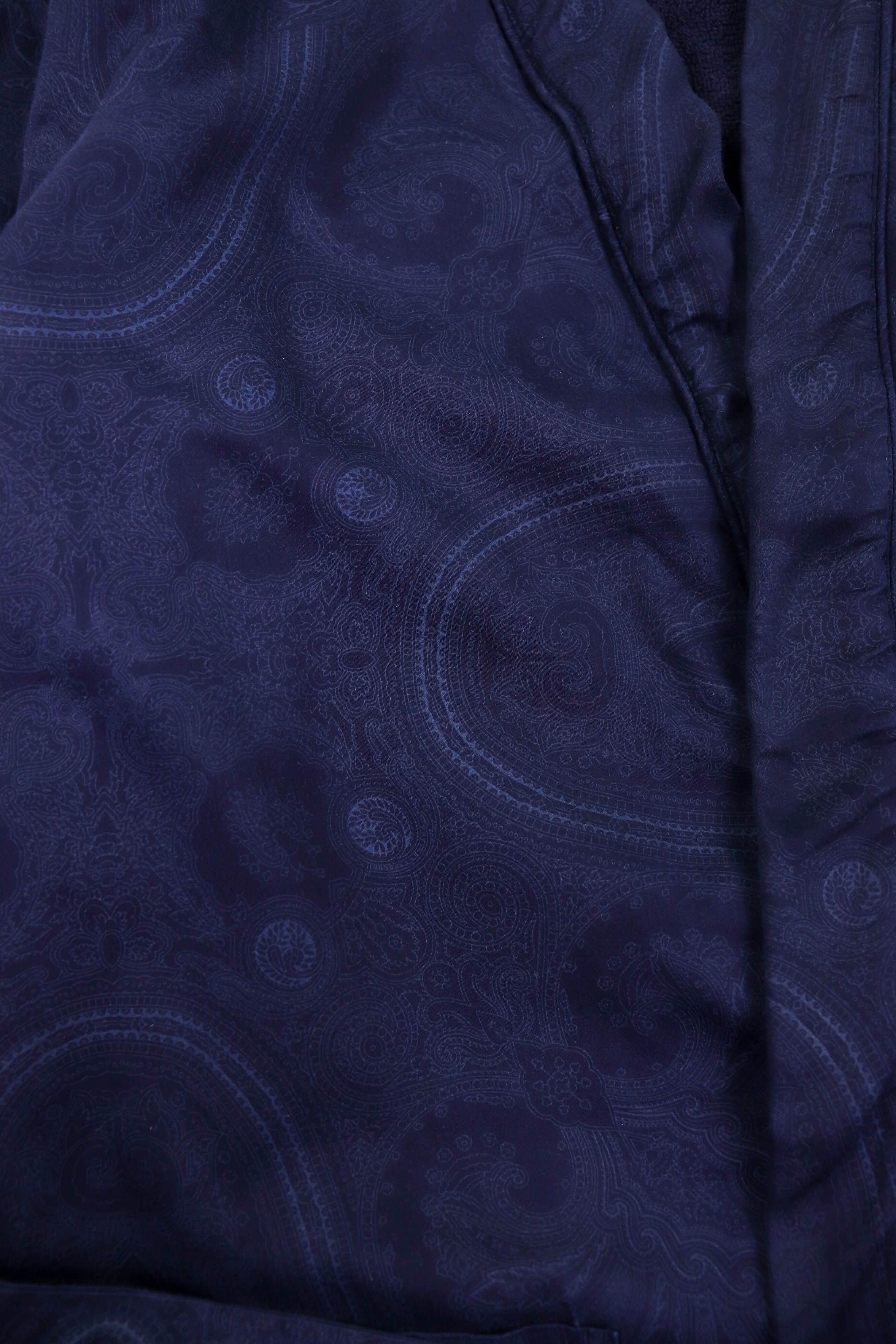Polo Ralph Lauren Ralph Lauren Dark Blue Paisley Printed Graphics Bath Robe Size US M / EU 48-50 / 2 - 7 Thumbnail