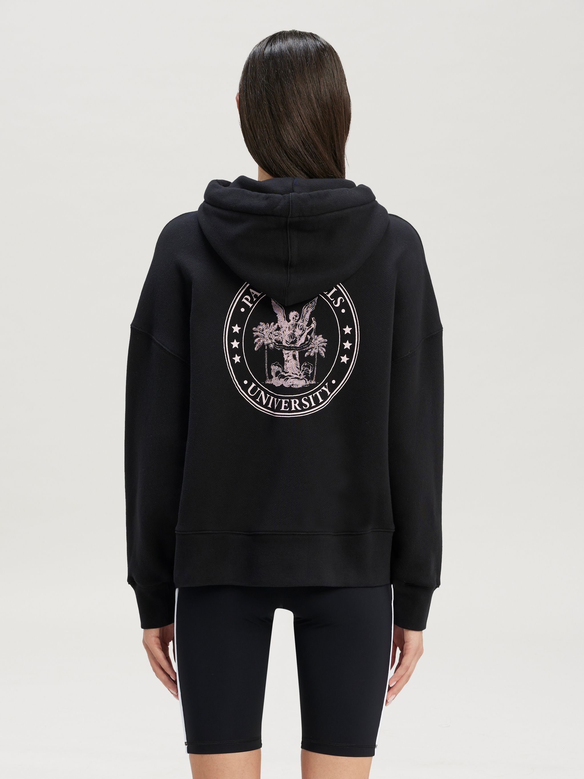 Palm Angels o1y1125 Hoodie in Black Size L / US 10 / IT 46 - 4 Thumbnail