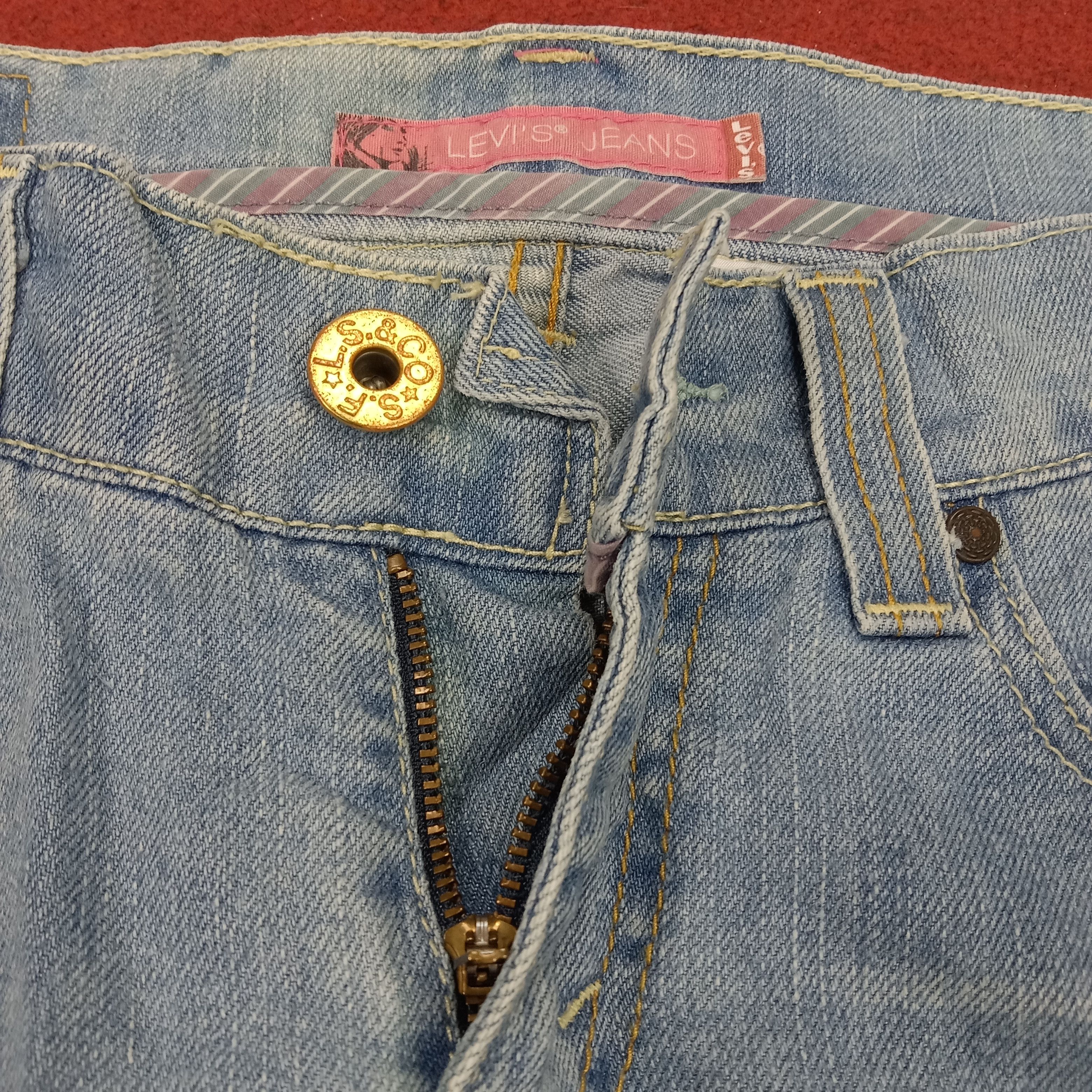 Levi's × Vintage Levis Streetwear Summer Surfing Style Short Jeans Size 31" - 11 Thumbnail