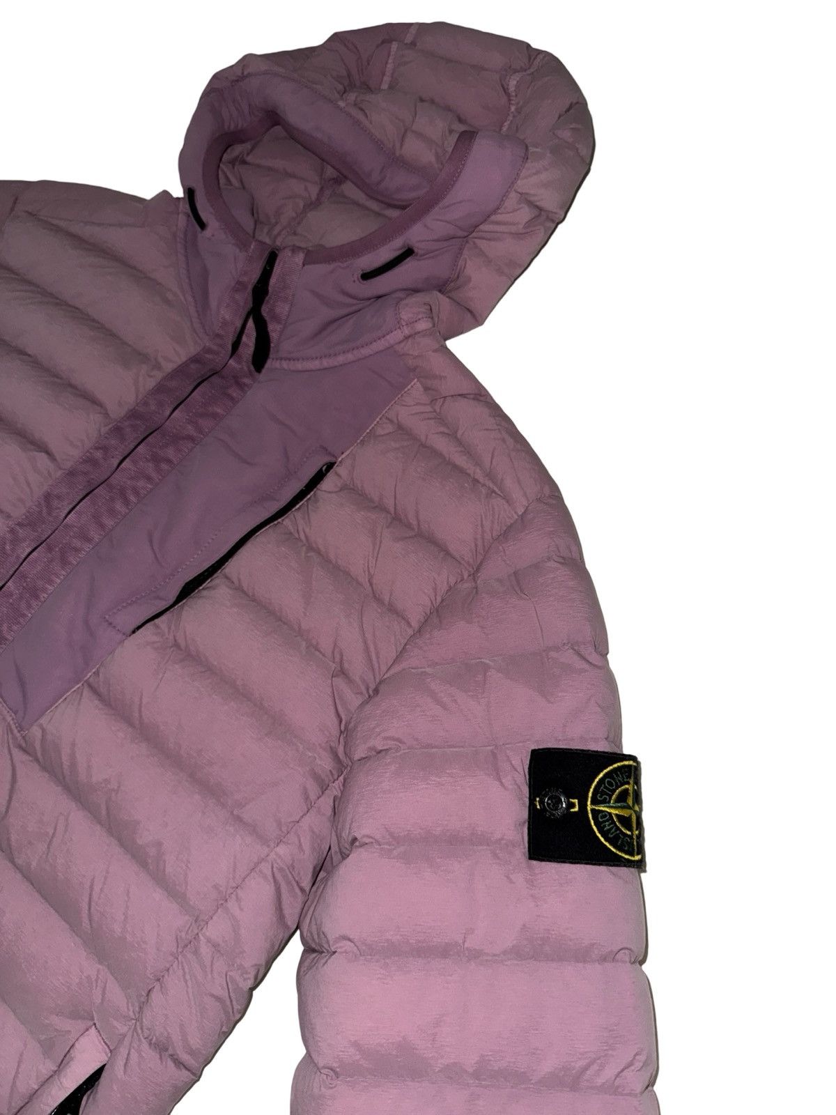 Stone Island S/S 20 Stone Island Pink Loom Woven Down Chambers Jacket Size S / US 4 / IT 40 - 2 Thumbnail