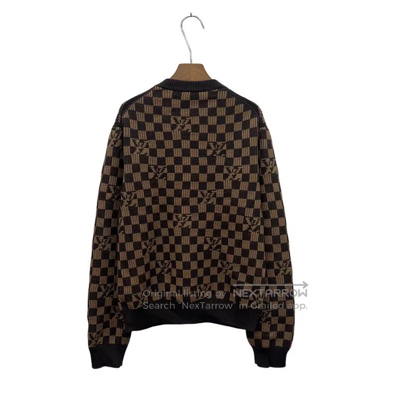 Louis Vuitton Louis Vuitton Checkerboard full of sweater Size US M / EU 48-50 / 2 - 3 Thumbnail