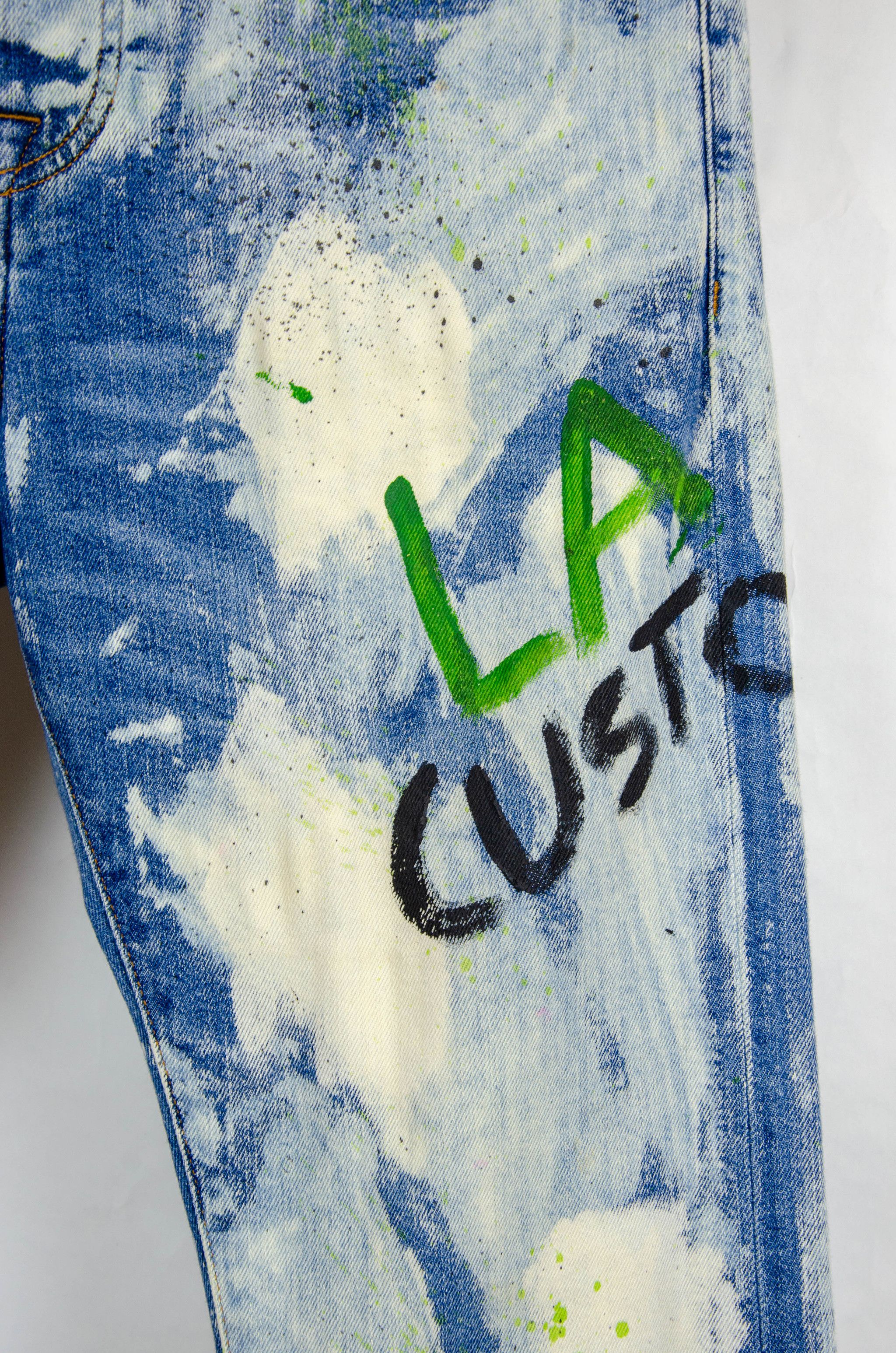 Custo Barcelona Custo Barcelona Paint Splatter Jeans – Size 30 Size US 30 / EU 46 - 5 Thumbnail