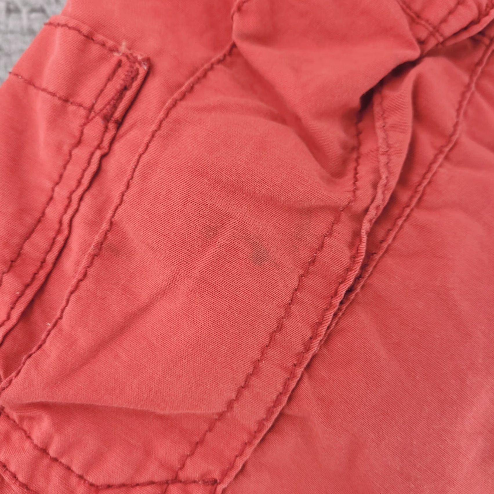 Vintage WearFirst Shorts Mens 28 Cargo Red Hiking Longer Length Size US 28 / EU 44 - 5 Thumbnail