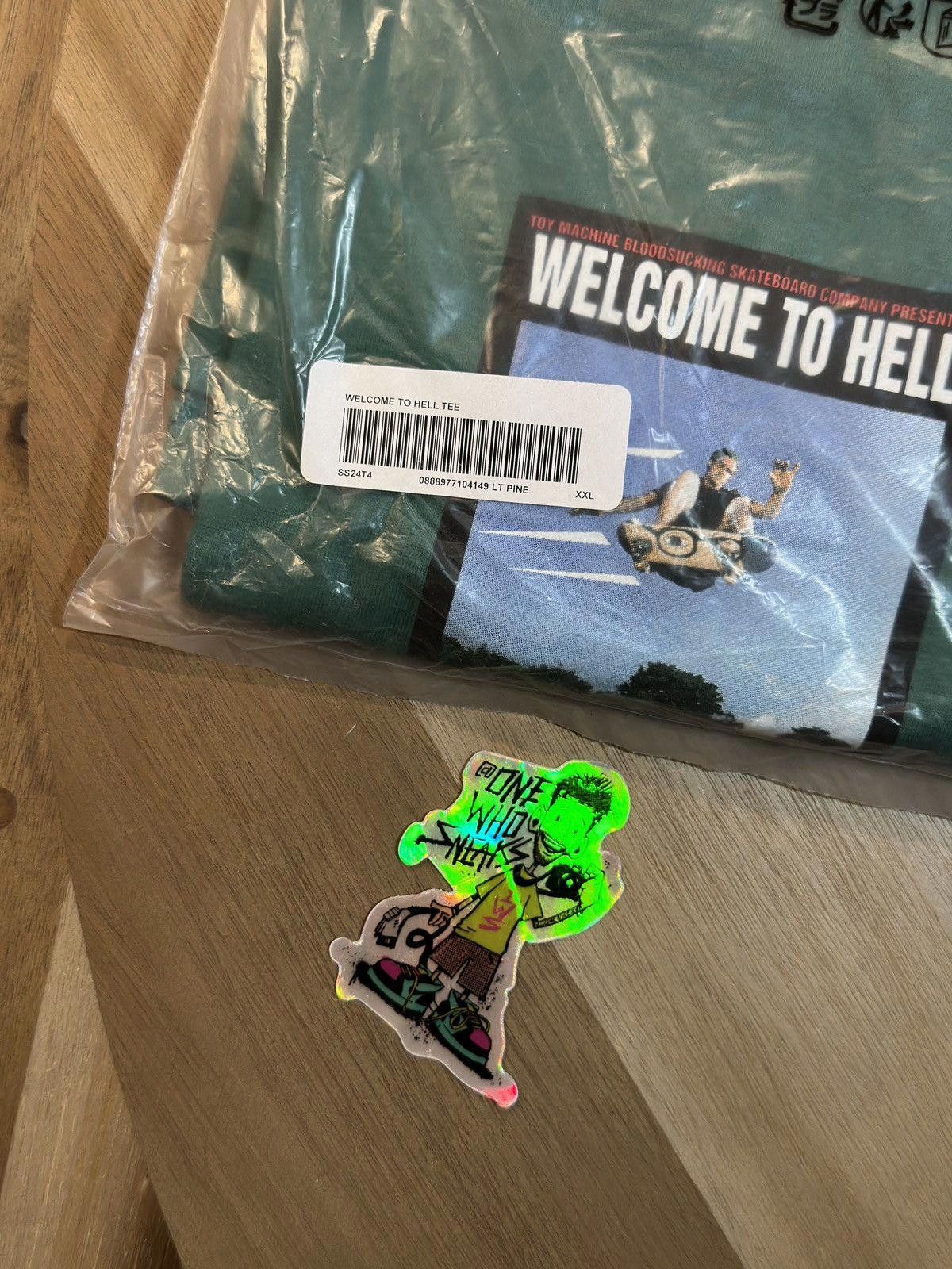Supreme Supreme x Toy Machine Welcome to Hell Tee Size XXL Size US XXL / EU 58 / 5 - 5 Thumbnail