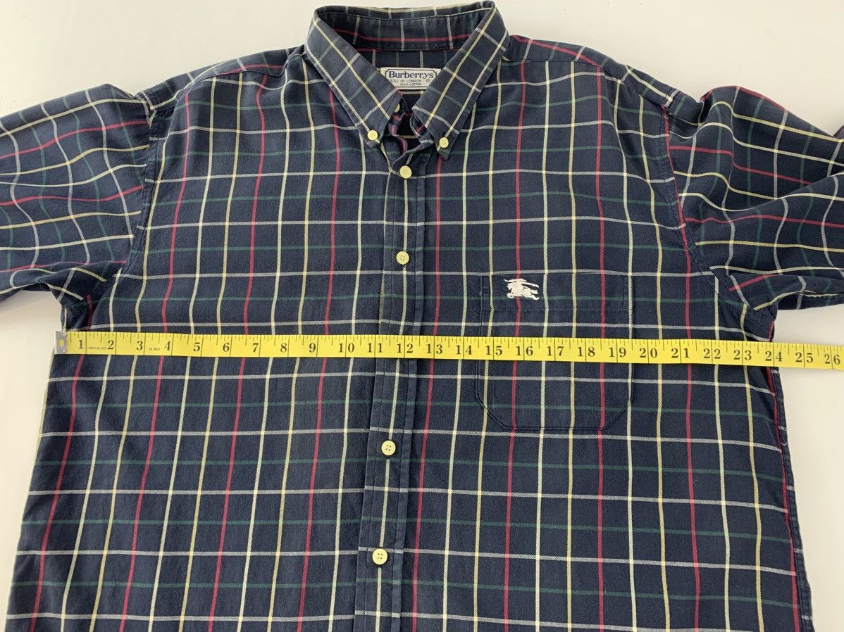 Burberry 90s Burberrys Of London Checked Button Up Shirt Size US XL / EU 56 / 4 - 7 Thumbnail
