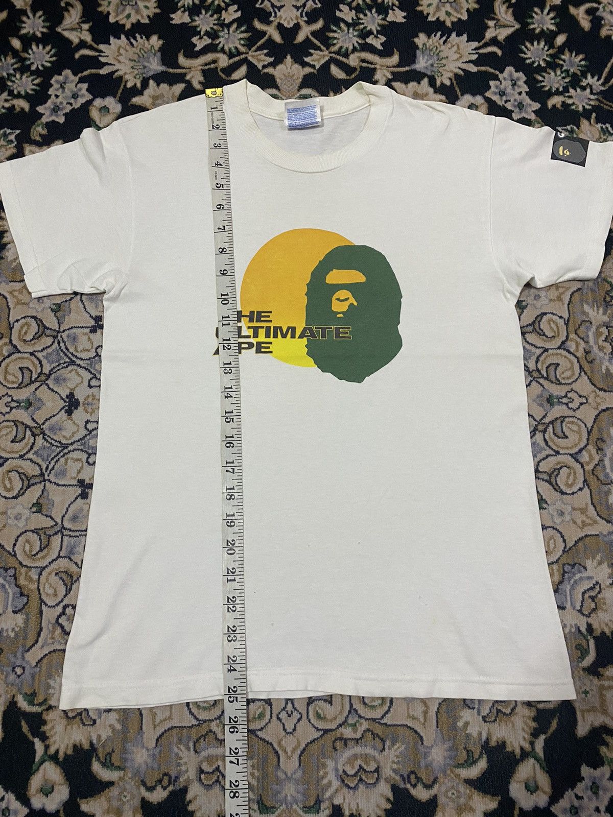 Bape 🔥OG🔥Rare 90s Vintage bape x stash the ultimate ape hanes tag Size US S / EU 44-46 / 1 - 12 Thumbnail