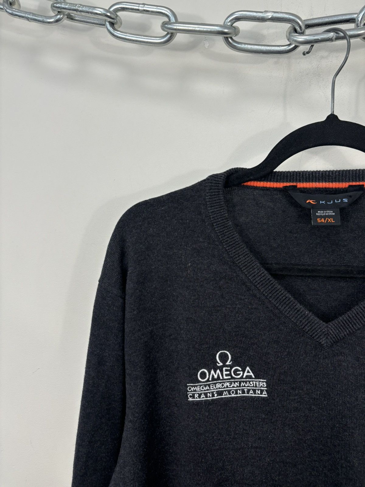 KJUS Kjus Omega European Masters Crans Montana Golf Wool Sweater Size US XL / EU 56 / 4 - 3 Thumbnail
