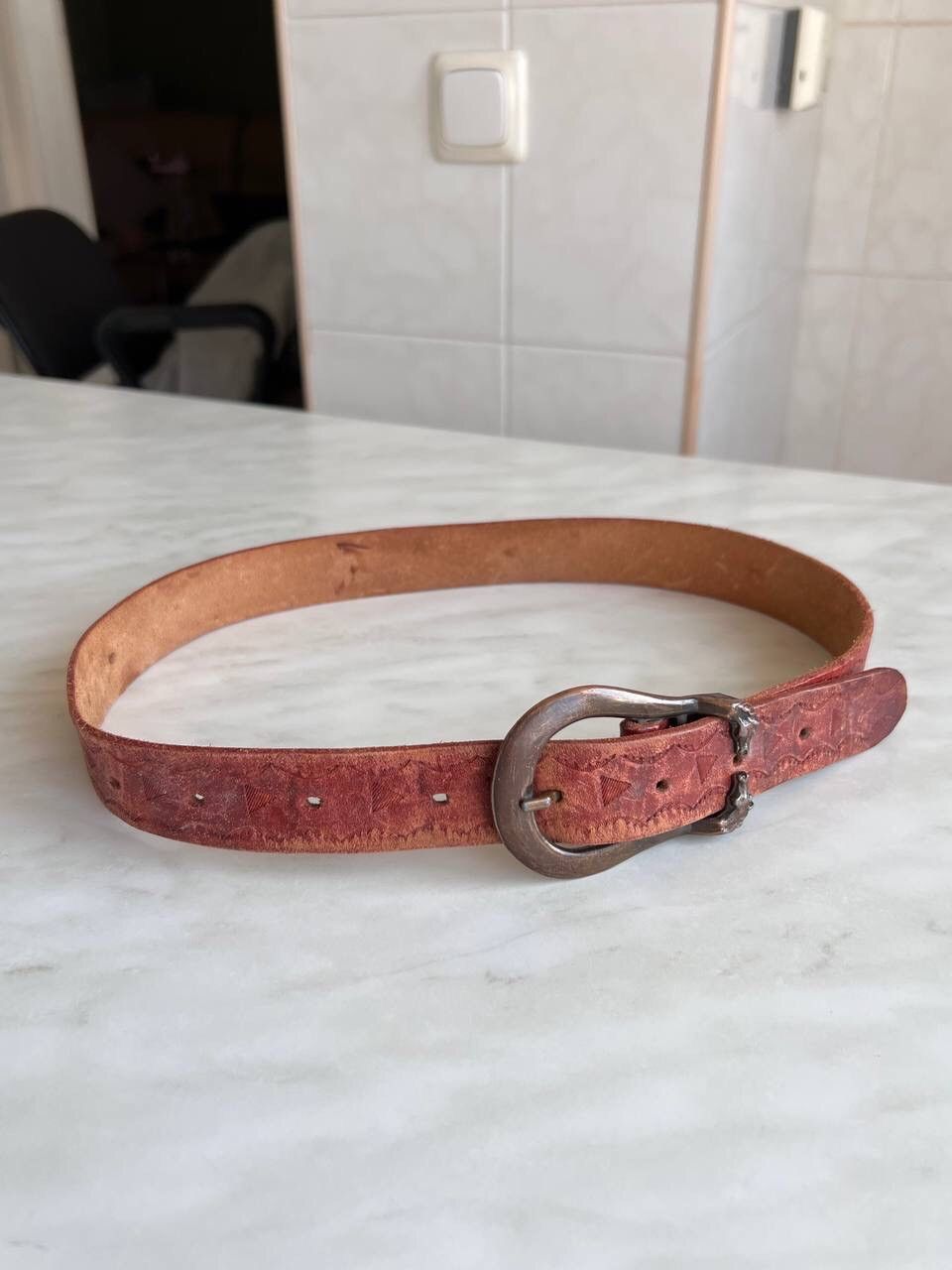 Japanese Brand × Vintage 90's Vintage Y2k Western-Country Wild Rodeo Horse Belt Size ONE SIZE - 4 Thumbnail