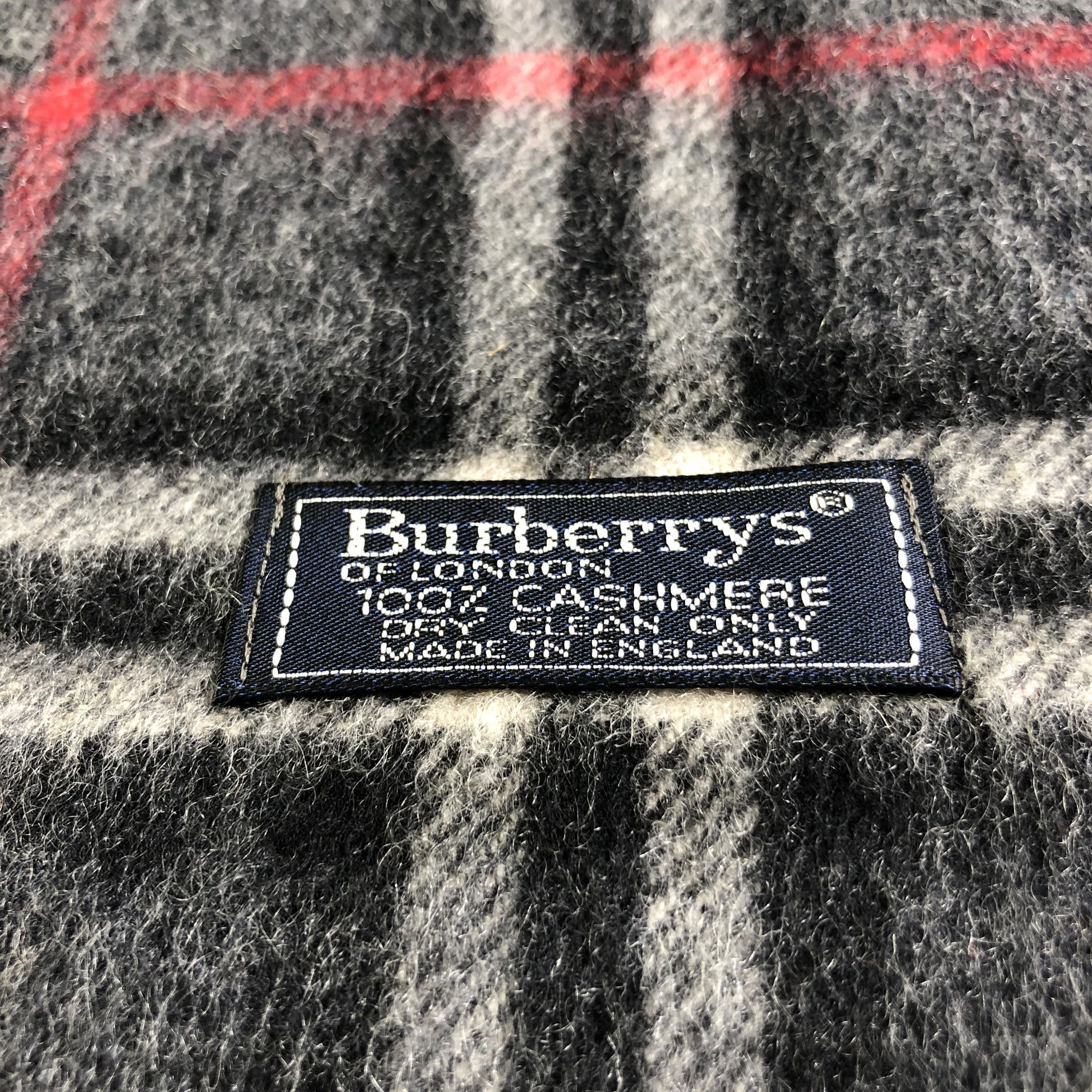 Burberry Burberrys Cashmere Scarf Muffler Neckwear V2606 Size ONE SIZE - 4 Thumbnail
