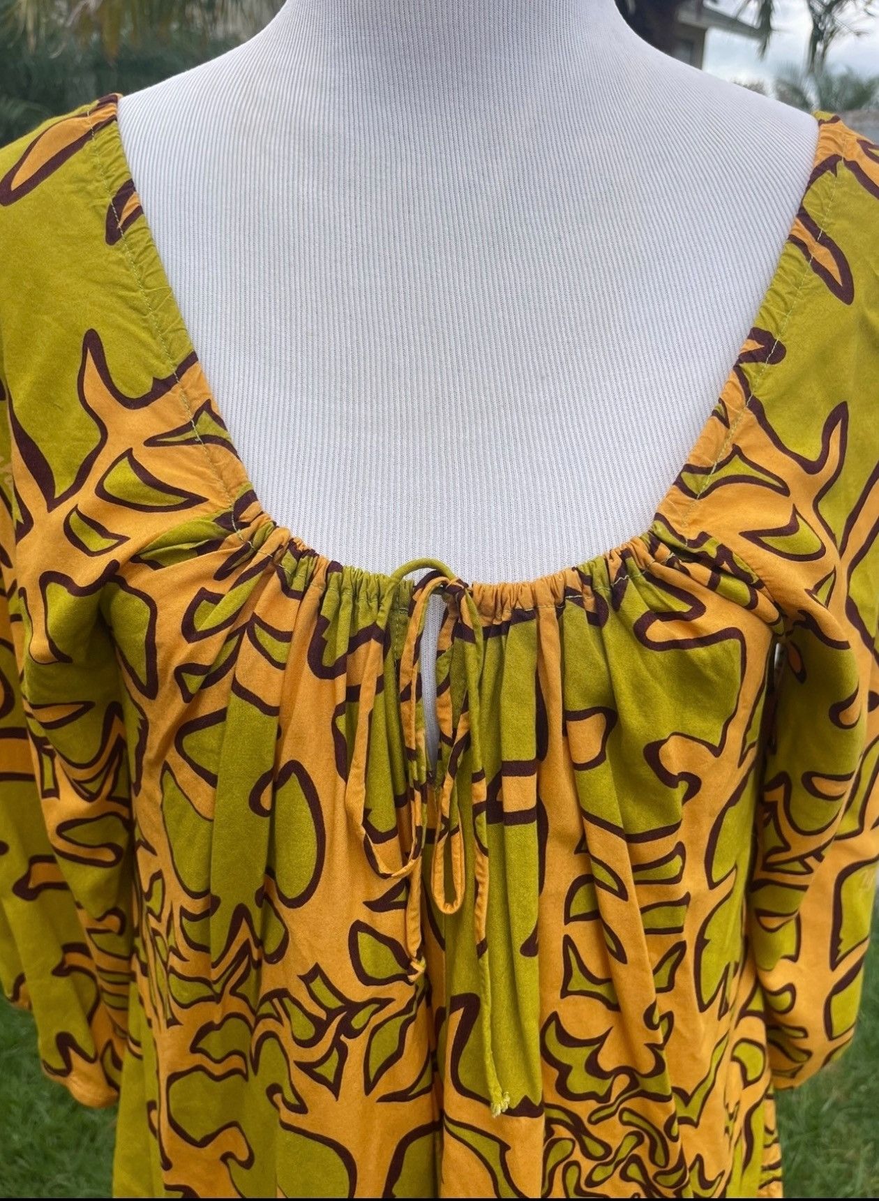 Other Manuhealii Top Blouse Hawaiian Print Women's M Multicolored Size M / US 6-8 / IT 42-44 - 3 Thumbnail