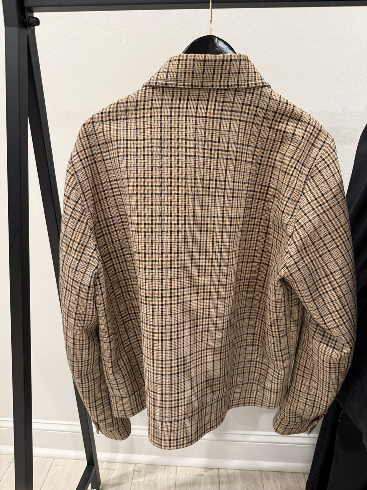 Sandro Sandro Flannel Zip Up Jacket Size US XXL / EU 58 / 5 - 7 Thumbnail