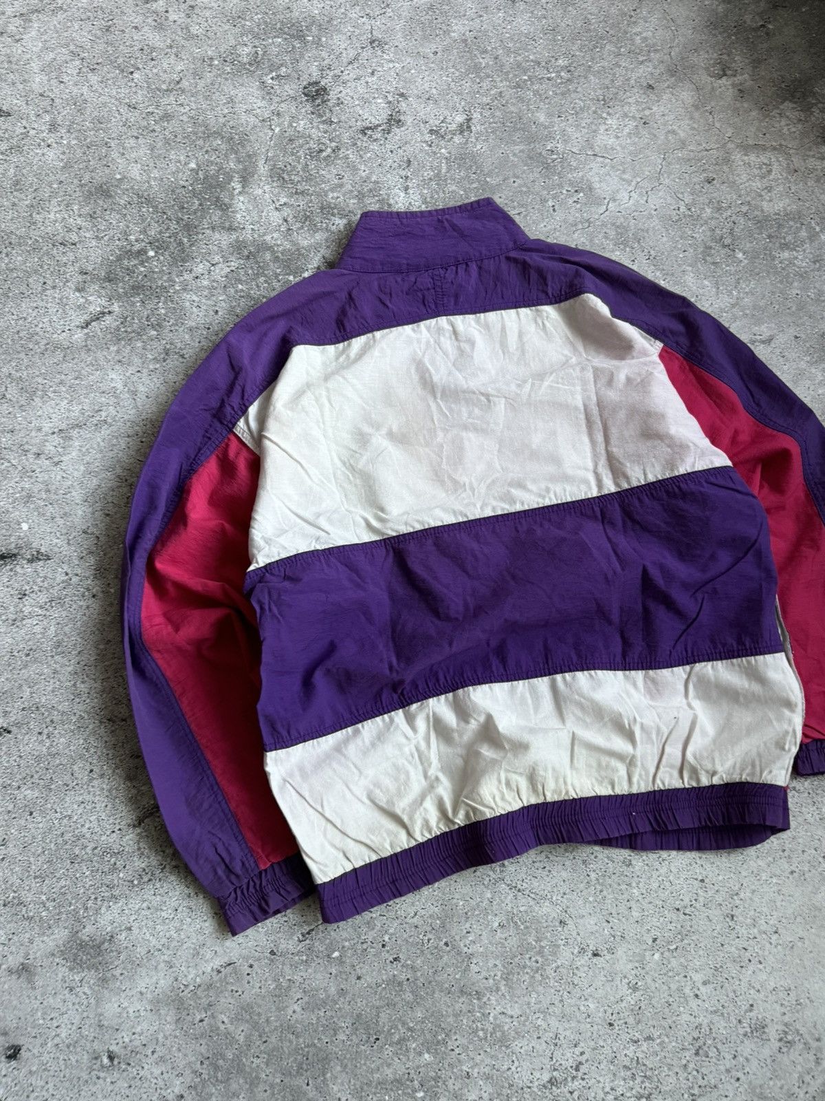 Reebok Vintage Reebok Y2K 1/3 nylon hoodie light jacket Size US M / EU 48-50 / 2 - 13 Thumbnail