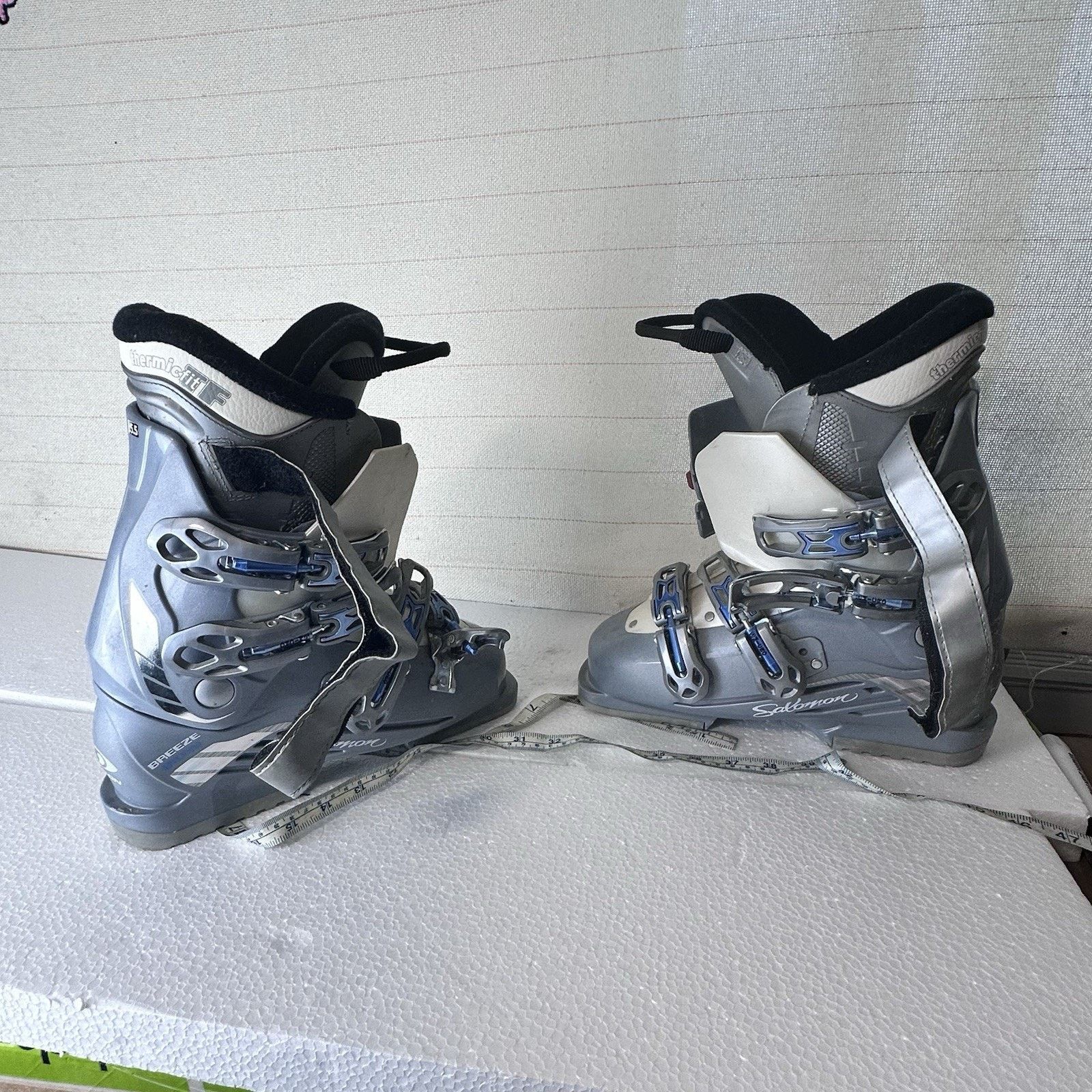 Salomon Salomon Ski Boots Irony Breeze Heat Moldable Women 298mm Size US 8.5 / IT 38.5 - 3 Thumbnail