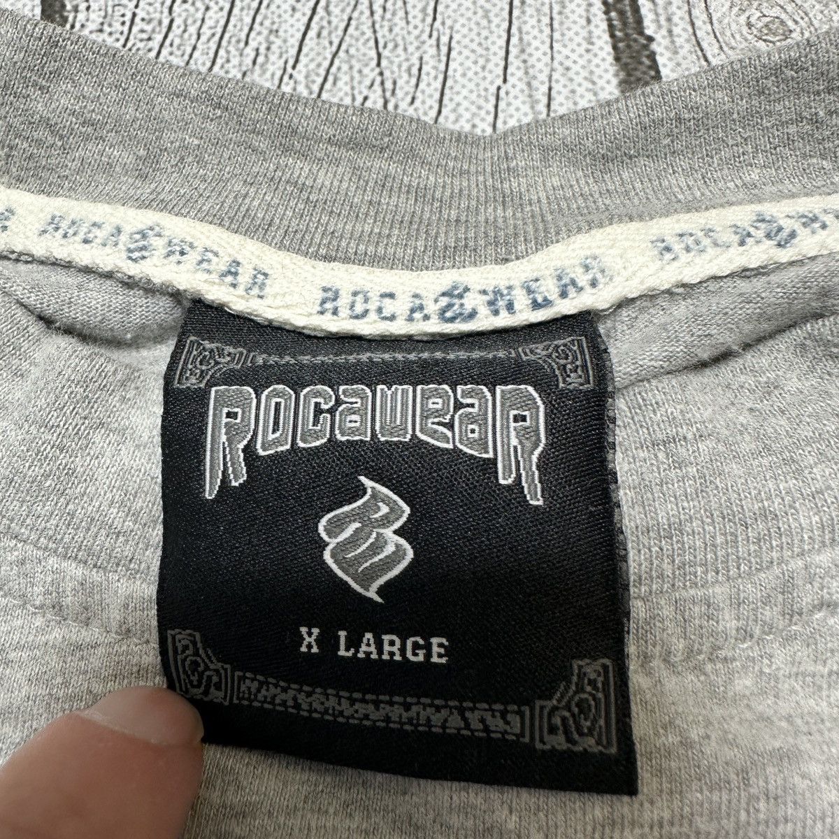 Rocawear × Vintage Vintage Rocawear long sleeve tee Size US XL / EU 56 / 4 - 4 Thumbnail