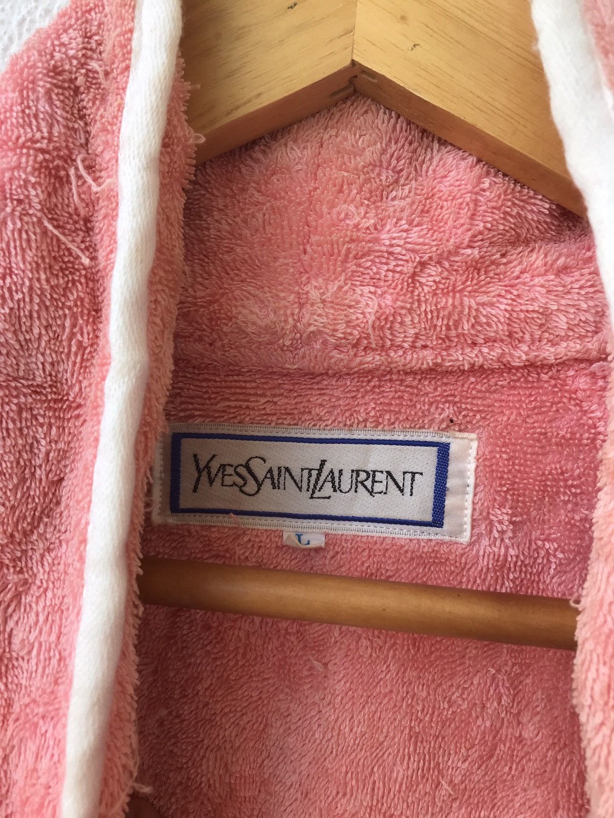Yves Saint Laurent Vtg YSL Bath Robe Size US L / EU 52-54 / 3 - 4 Thumbnail