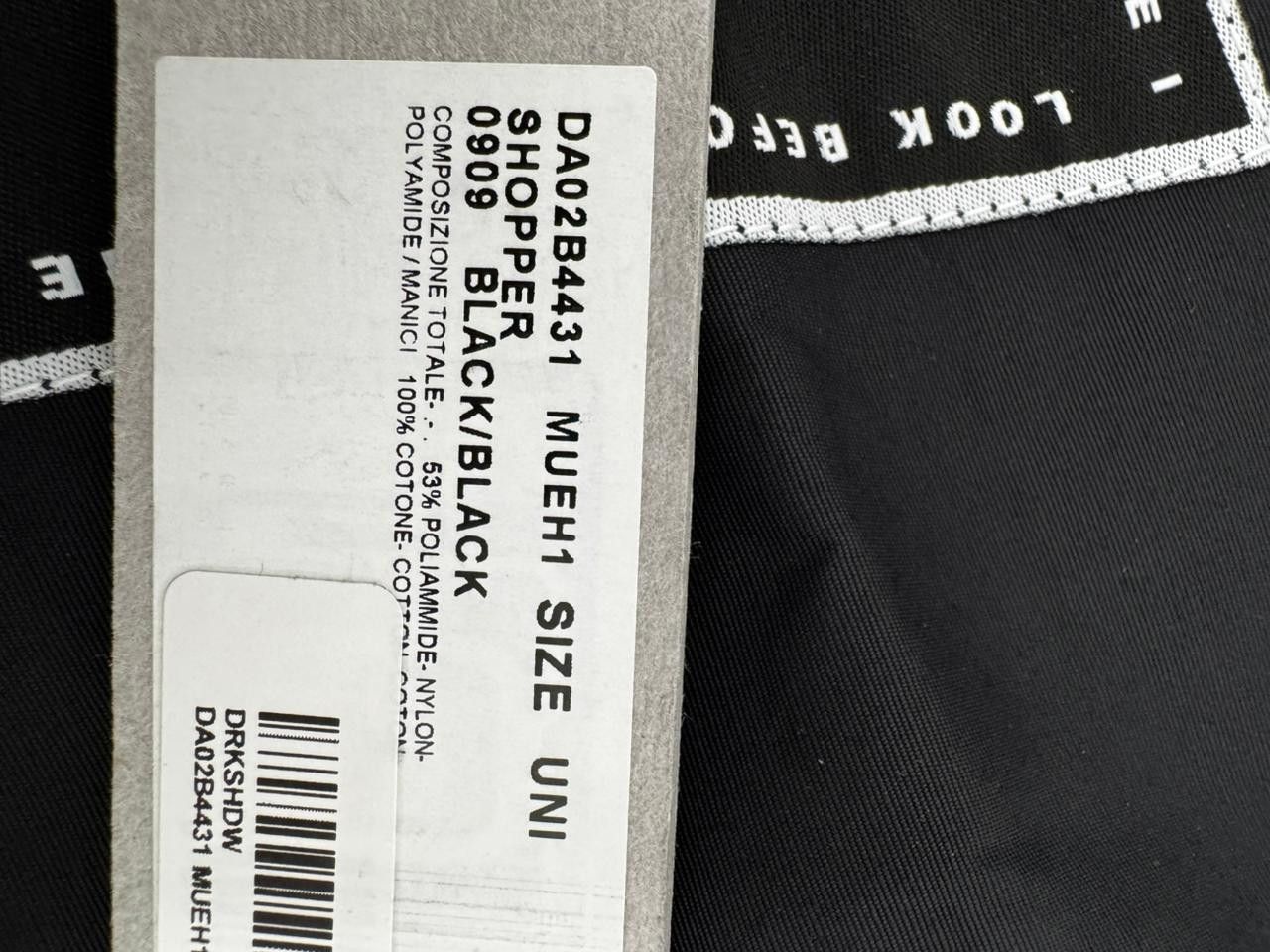 Rick Owens Drkshdw RICK OWENS DRKSHDW SHOPPER Size ONE SIZE - 3 Thumbnail