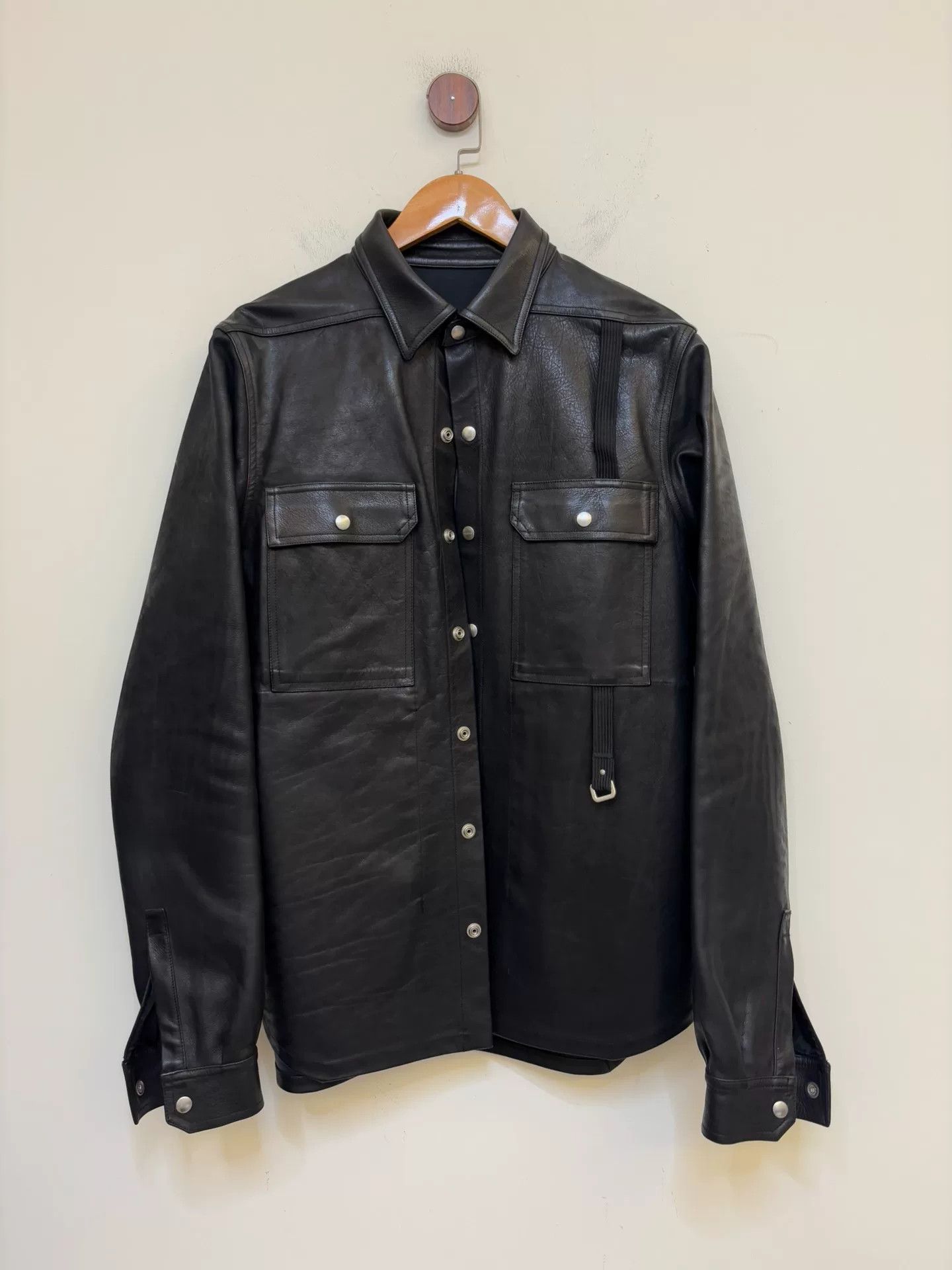 Rick Owens Rick Owens 2019AW Leather Jacket Size US M / EU 48-50 / 2 - 1 Thumbnail