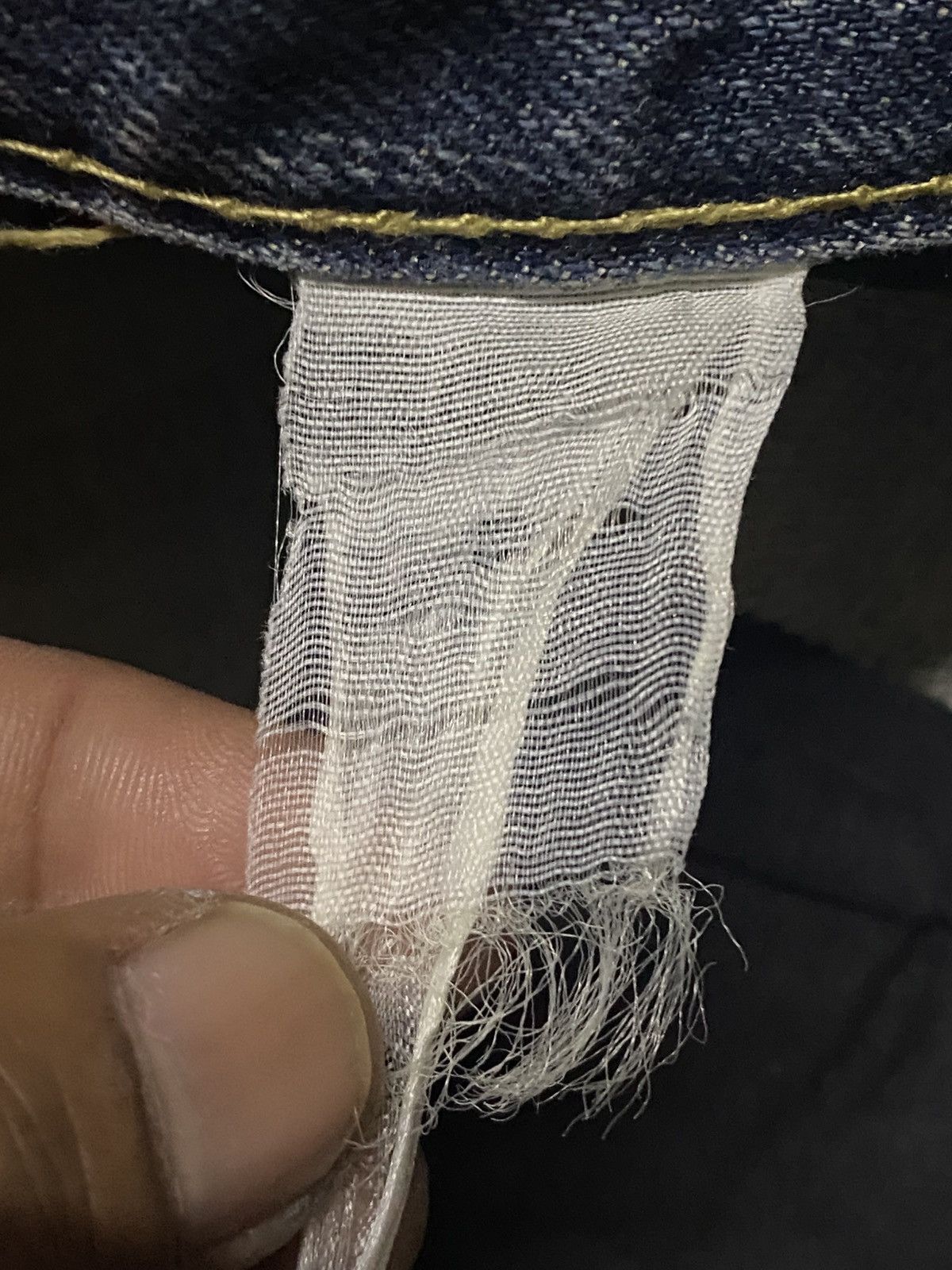 If Six Was Nine 55DSL Grunge Embroidered Logo If Six Was Nine Style Jeans Size US 30 / EU 46 - 21 Thumbnail