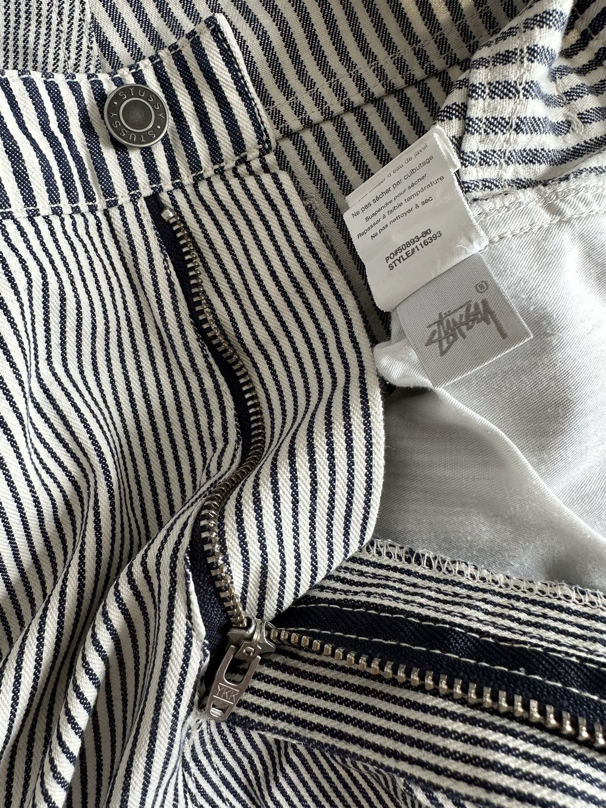 Stussy Mixed Stripe Work Pants Size US 30 / EU 46 - 5 Thumbnail