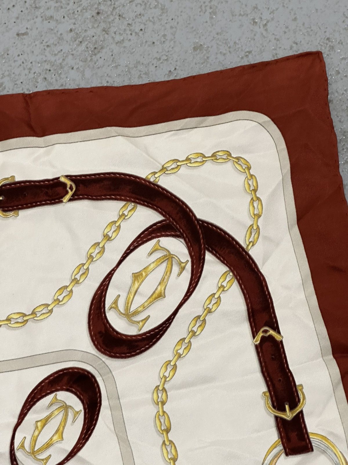 Cartier Must De Cartier Silk Scarf Size ONE SIZE - 18 Thumbnail