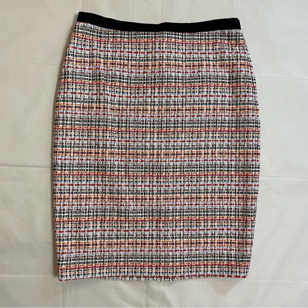 Talbots NWT New $109 Talbots Tweed Pencil Skirt Size 6 Petite Size 28" / US 6 / IT 42 - 3 Thumbnail