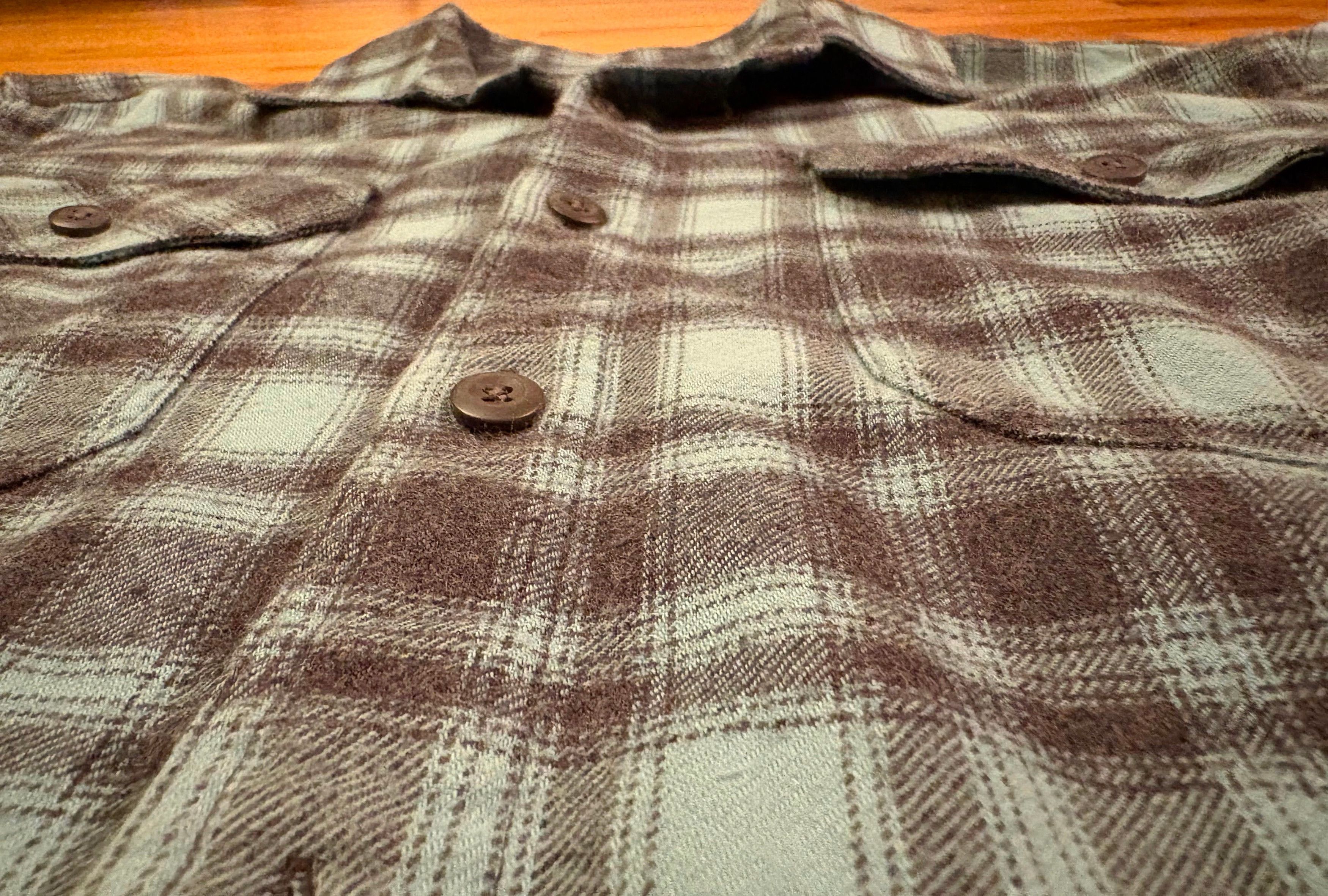Patagonia Patagonia Fjord Flannel Shirt Mens Med Plaid Organic Cotton Size US M / EU 48-50 / 2 - 2 Thumbnail