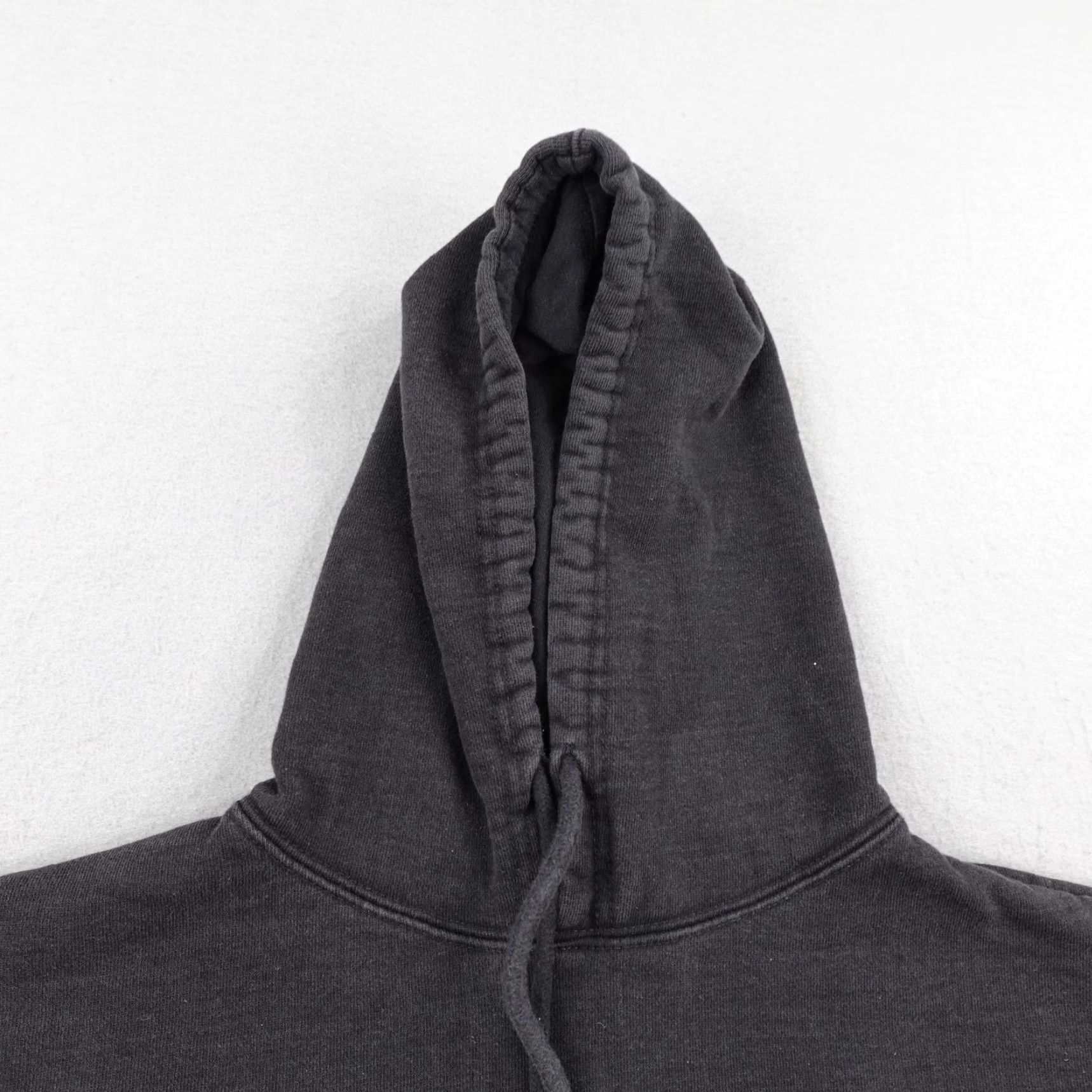 Vintage VINTAGE Fabric of the Universe Hoodie Mens M Black Graphic Print Pullover Sweatshirt Made in USA Size US M / EU 48-50 / 2 - 2 Thumbnail