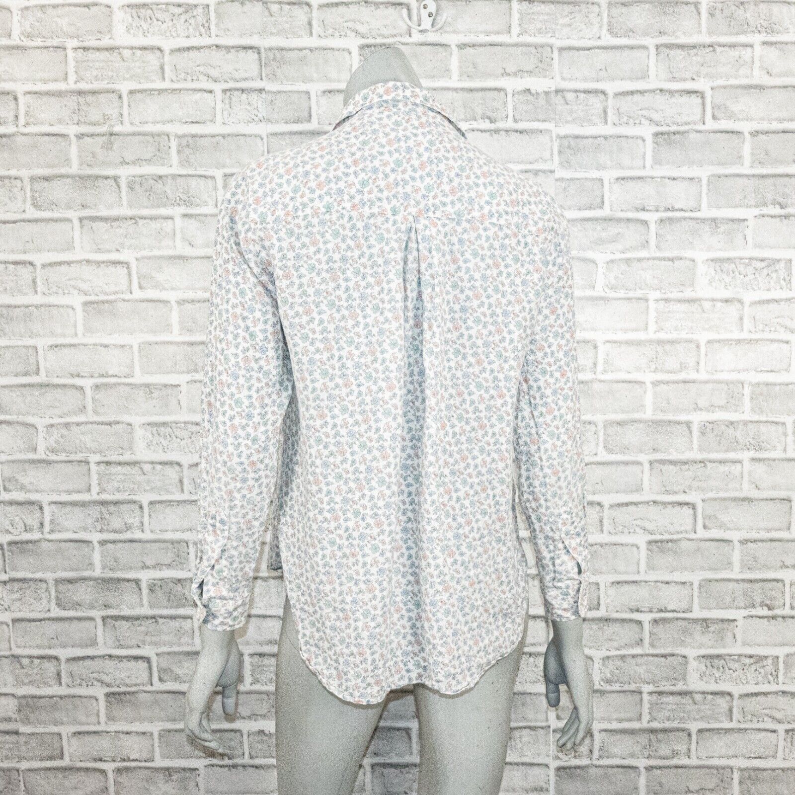 Designer Grayson The HERO Anthropologie Linen Button up shirt Floral Size S / US 4 / IT 40 - 10 Thumbnail
