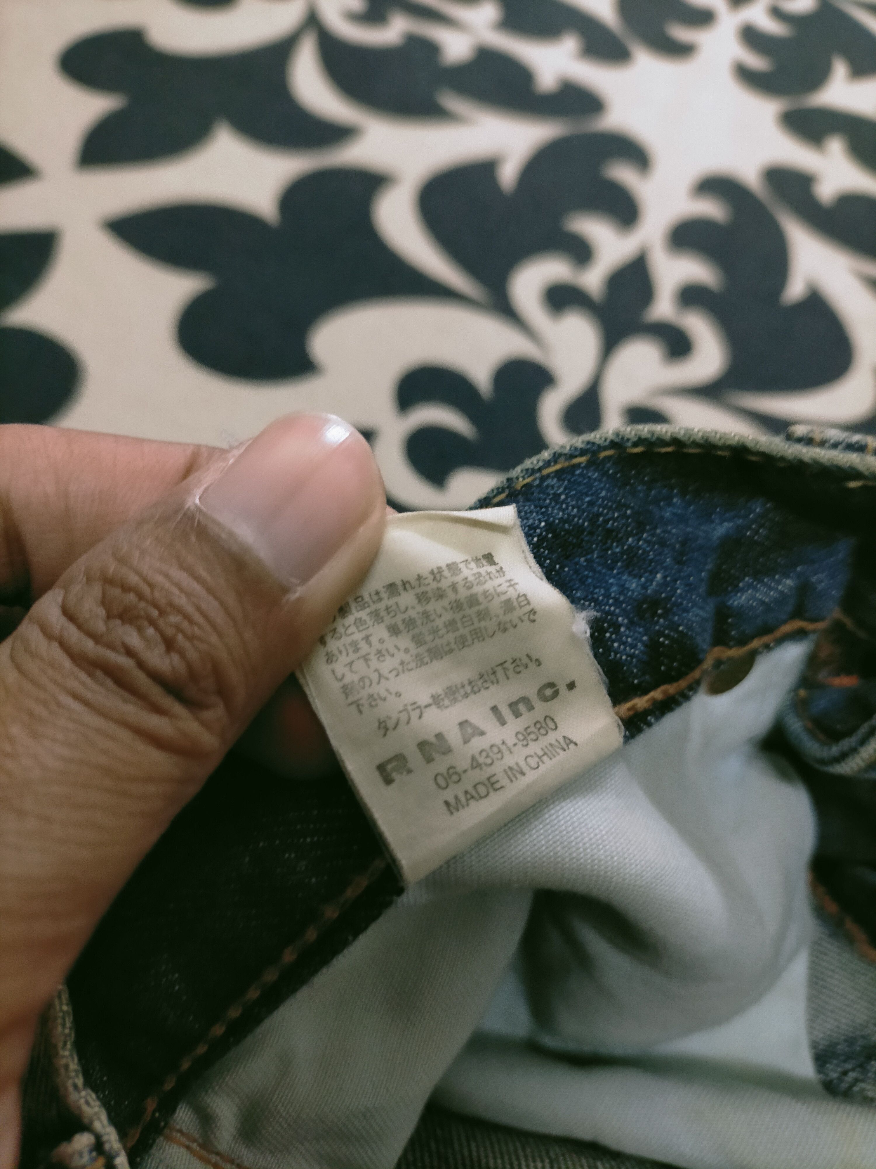 If Six Was Nine × Japanese Brand 🔥Insane🔥Rna Inch Kapital Style Distressed Denim Size US 28 / EU 44 - 7 Thumbnail
