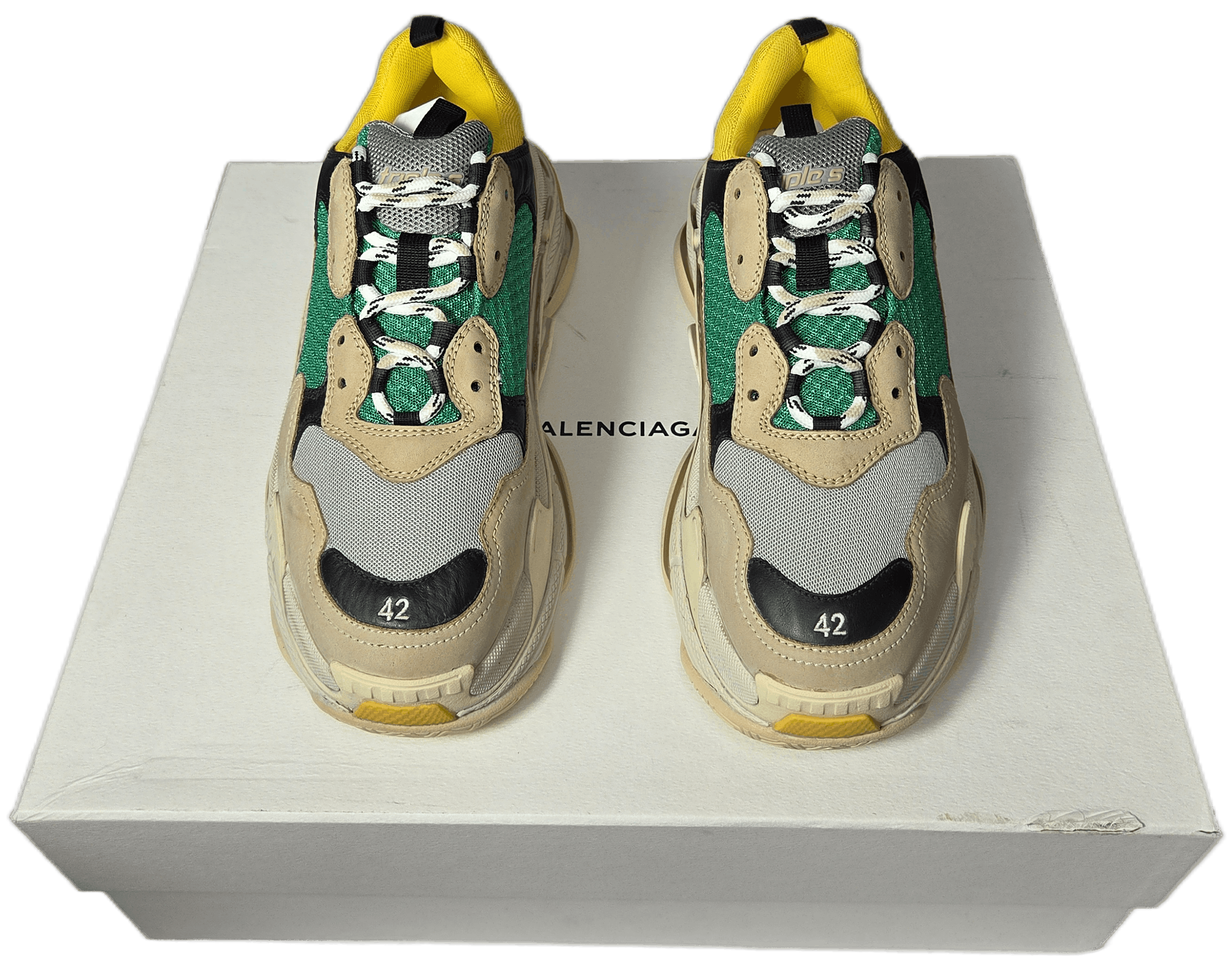 Balenciaga Balenciaga Triple S OG Made In Italy 483513 W06E3 7070 Size US 9 / EU 42 - 3 Thumbnail