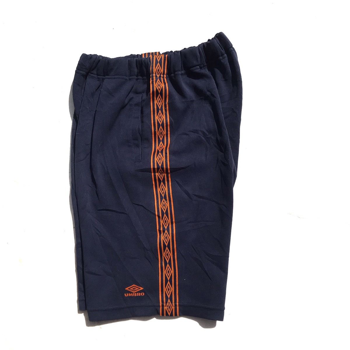 Umbro × Vintage Umbro Short Pants Taped Trackpants Full Taped Size M-L Navy Size US 34 / EU 50 - 11 Thumbnail