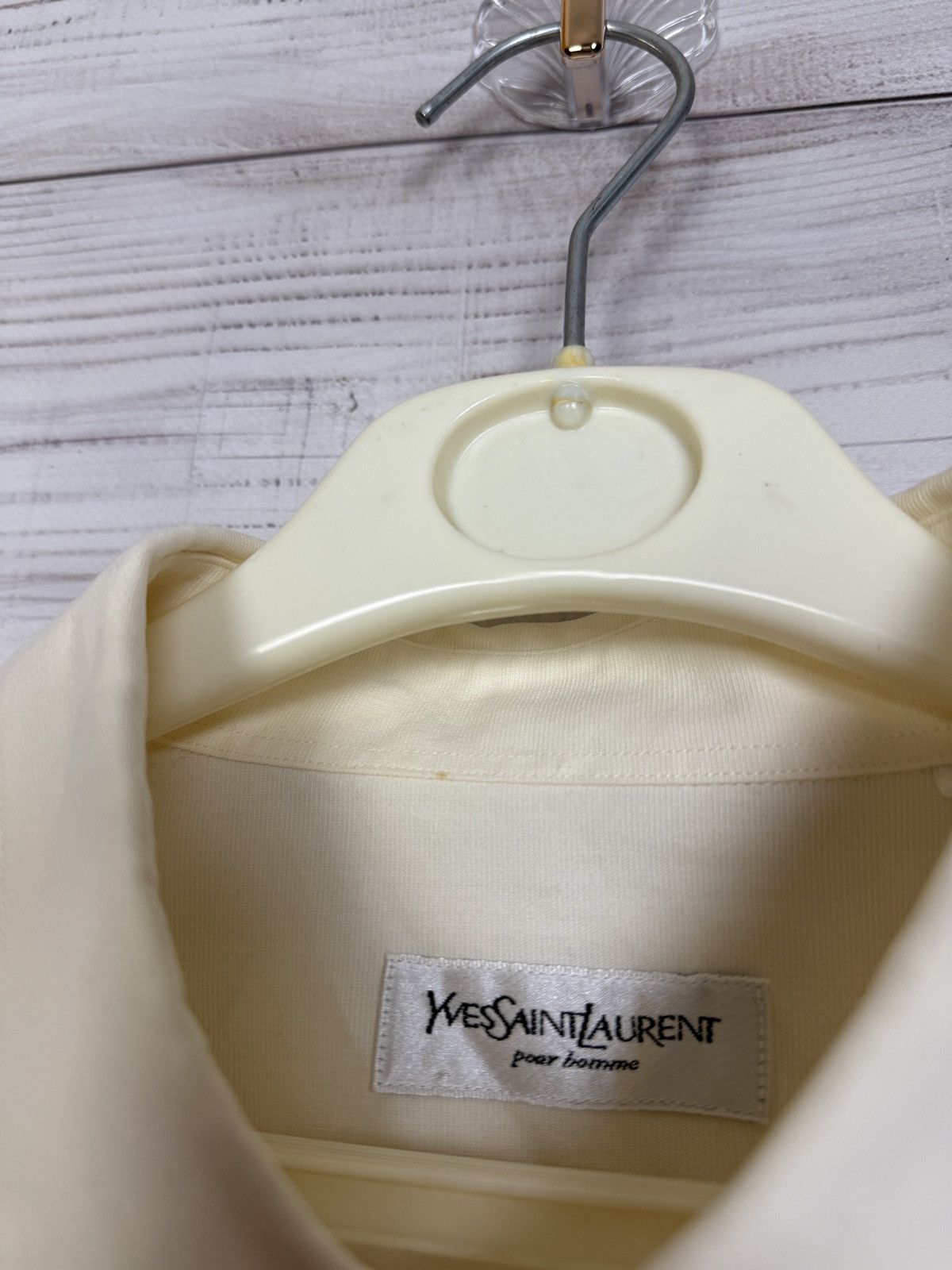 Yves Saint Laurent Vintage Yves Saint Laurent YSL Shirt Luxury Size US XL / EU 56 / 4 - 12 Thumbnail