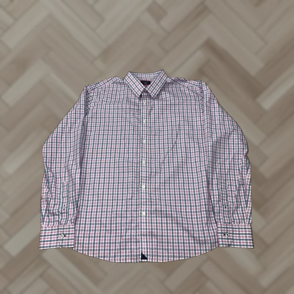 UNTUCKit UNTUCKit Plaid Button-Up XL Long Sleeve Wrinkle Free #4620 Men Multicolor Button-Down Long Sleeve XL Plaid Untuckit Shirt Size US XL / EU 56 / 4 - 1 Thumbnail