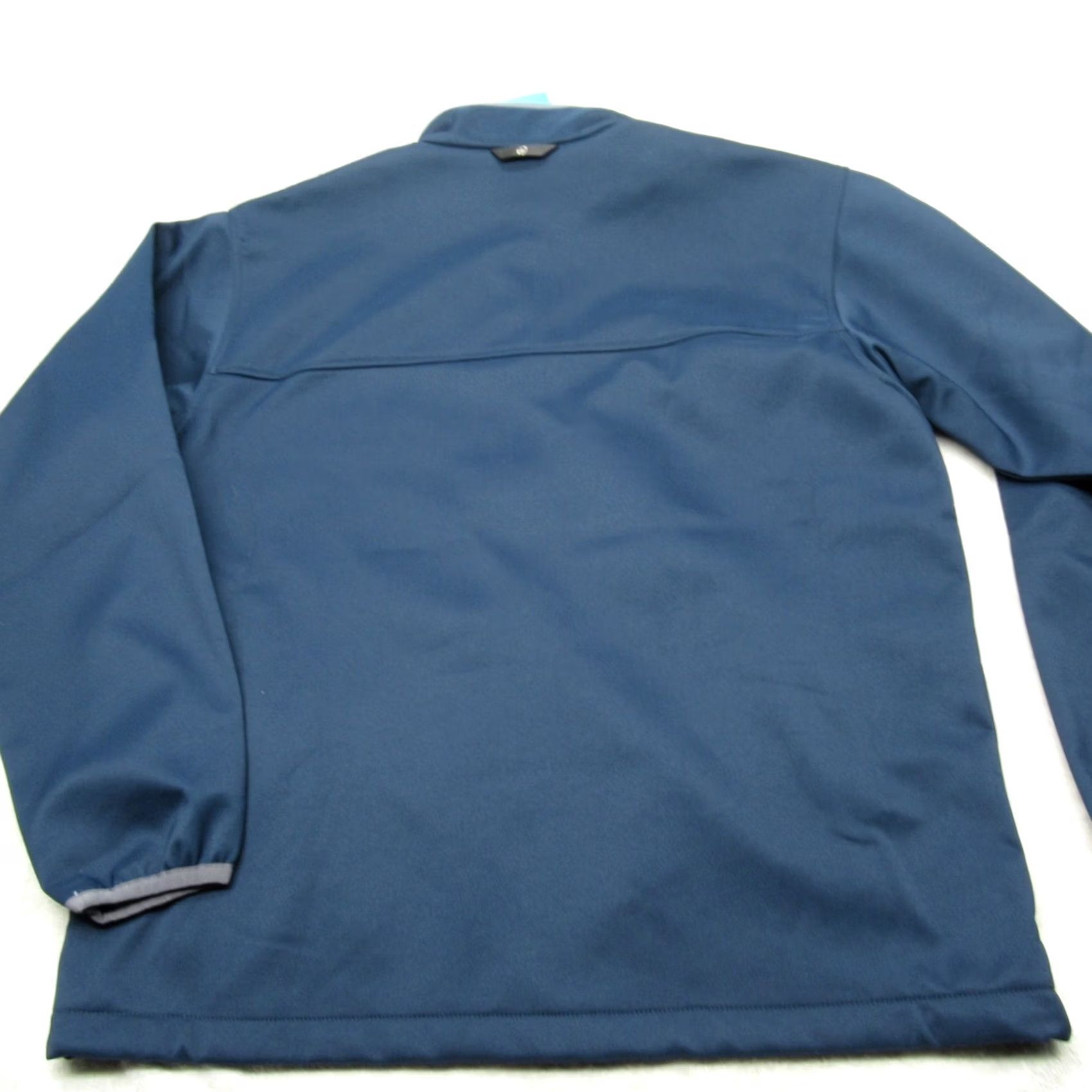 Vintage Columbia Jacket Mens Large Blue Softshell Water Resistant Wind Full Zip Logo NEW Size US L / EU 52-54 / 3 - 2 Thumbnail