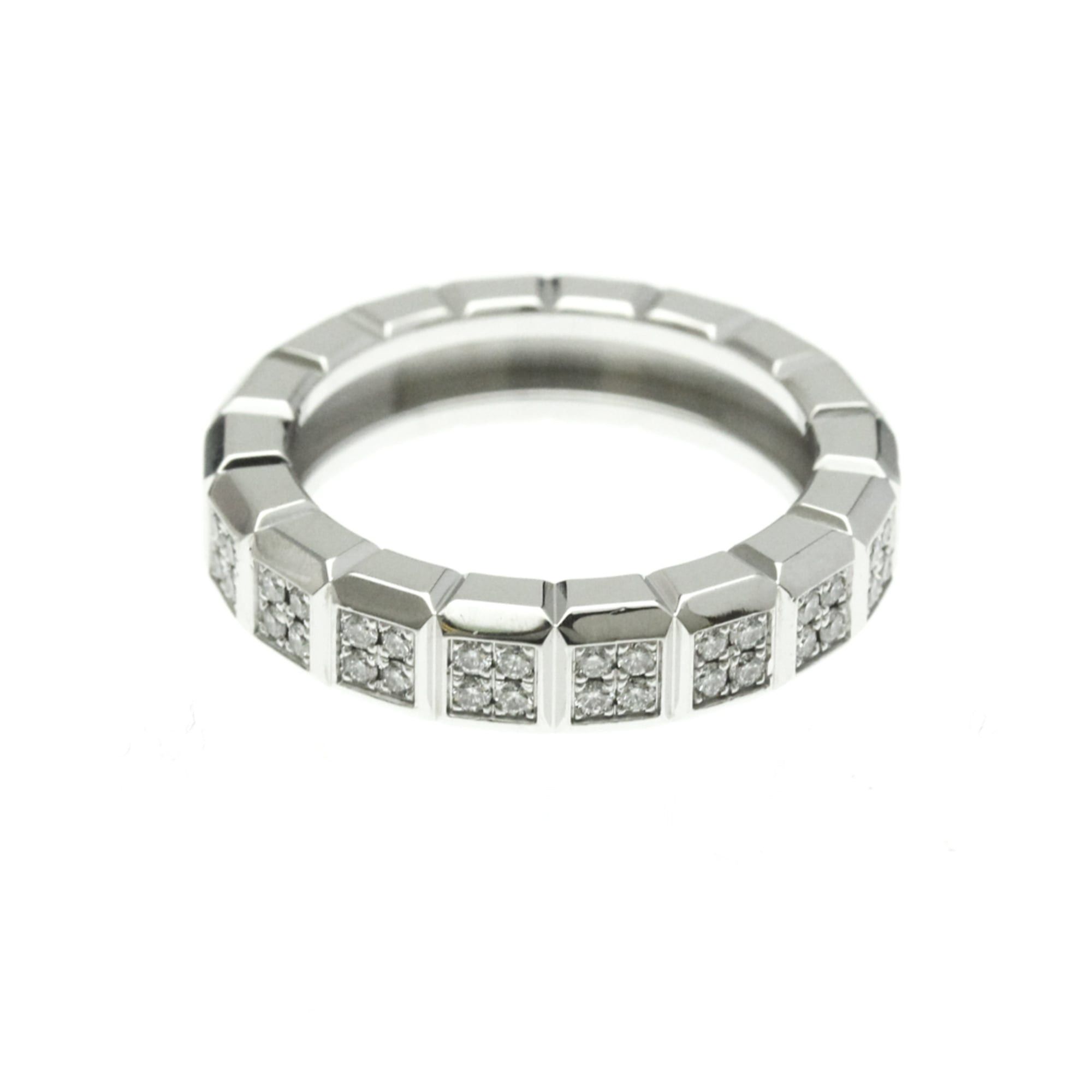 Chopard Chopard Ice Cube Diamond Ring 82/6815 White Gold (18K) Fashion Diamond Band Ring Silver Size ONE SIZE - 1 Thumbnail