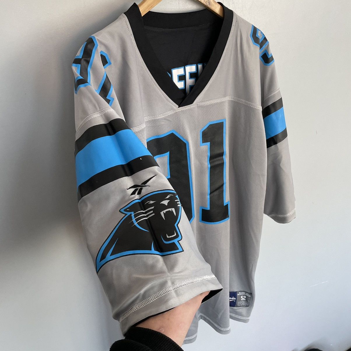 NFL × Vintage Kevin Greene Reebok bilateral Jersey Carolina Panthers #91 Size US L / EU 52-54 / 3 - 8 Thumbnail