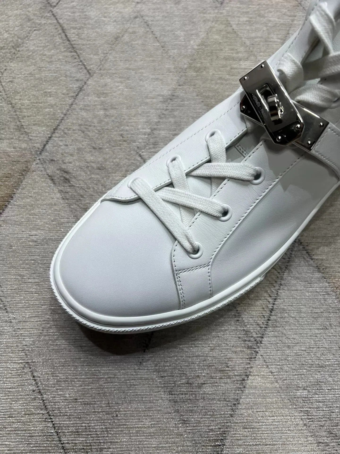 Hermes Hermes Kelly Silver Buckle New Sneakers. Size US 9 / EU 42 - 2 Thumbnail