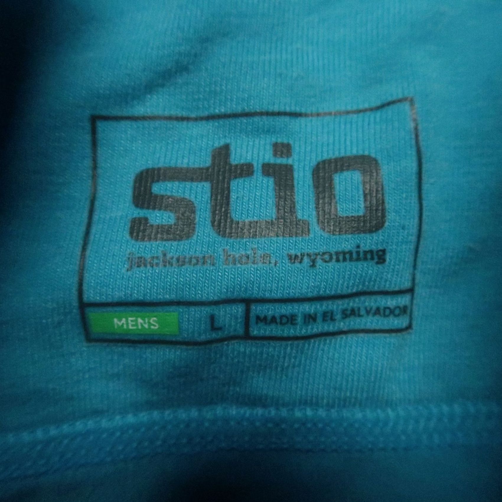 Vintage Stio Pullover Mens Large Blue Tipton Tech Quarter Zip Performance Hiking Outdoor Size US L / EU 52-54 / 3 - 3 Thumbnail