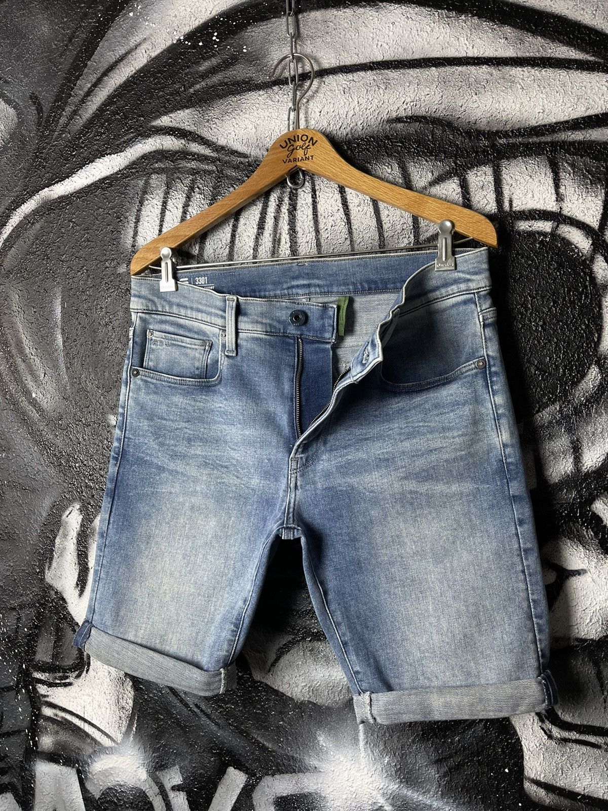G-Star G Star RAW 3301 Slim Short Men’s Size 31 Size US 31 - 1 Thumbnail