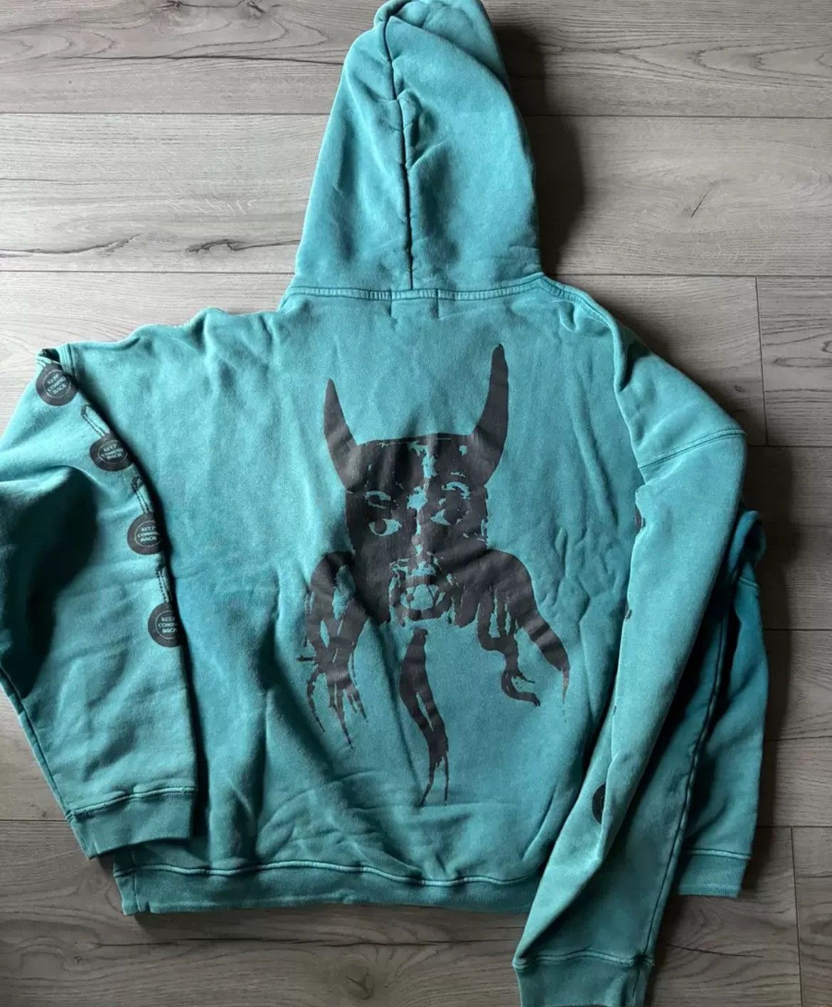 Enfants Riches Deprimes Enfants riches blue horn hoodie coat 2408-Nextarrow Size US XL / EU 56 / 4 - 2 Thumbnail