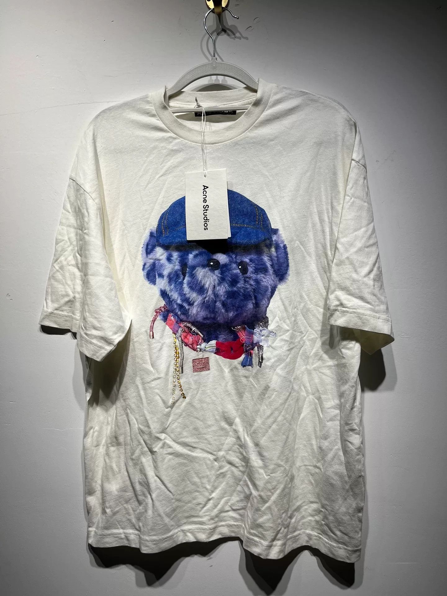 Acne Studios Acne Studios Printed White T-Shirt XS Men Size US XS / EU 42 / 0 - 1 Thumbnail