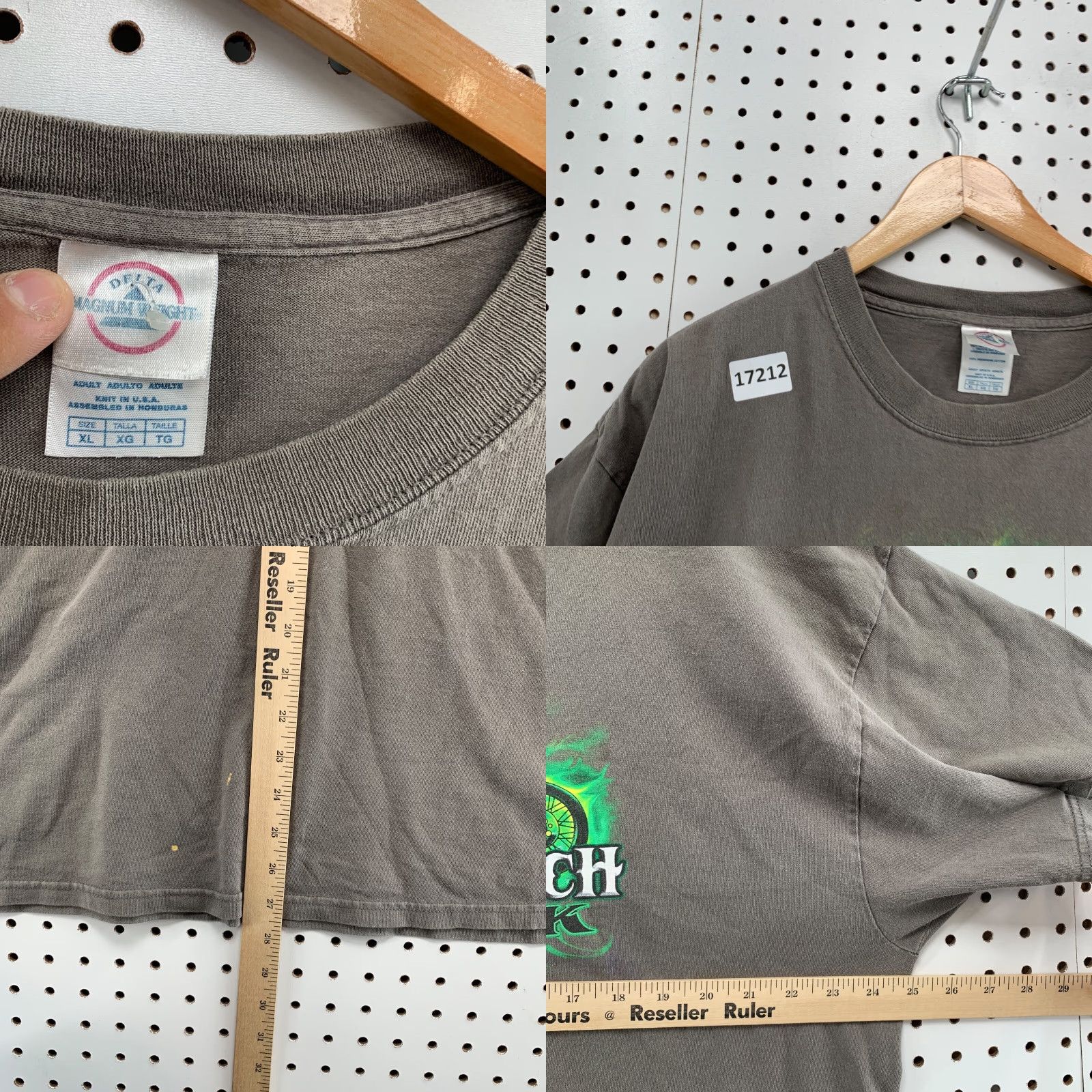 Gildan Daytona Bike Week Shirt Mens XL Gray Green Motorcycle Graphic 2006 Short Sleeve Size US XL / EU 56 / 4 - 8 Thumbnail